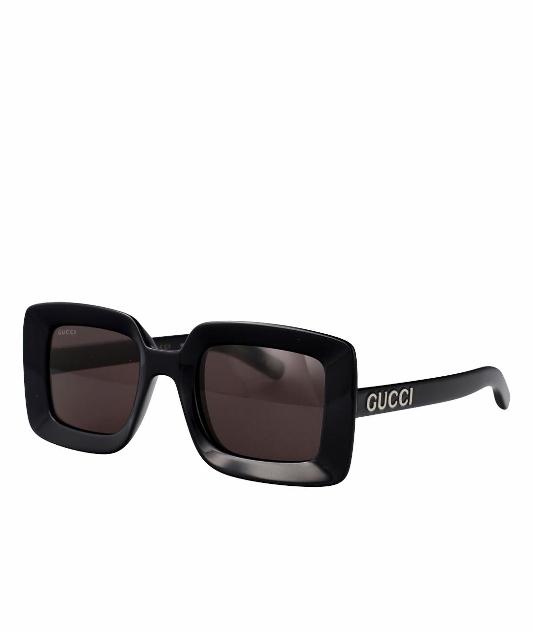 GUCCI Черные солнцезащитные очки, фото 1