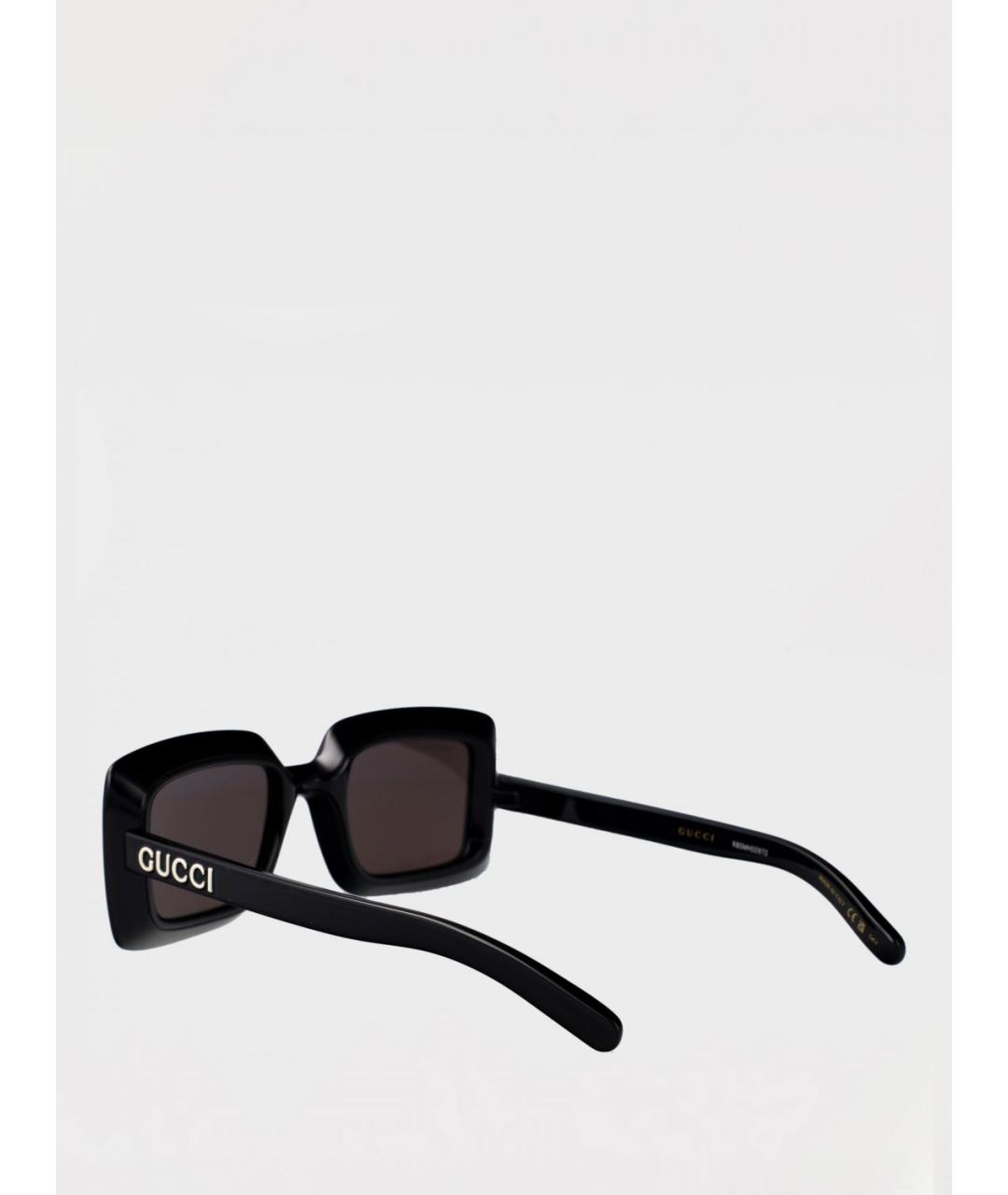 GUCCI Черные солнцезащитные очки, фото 3