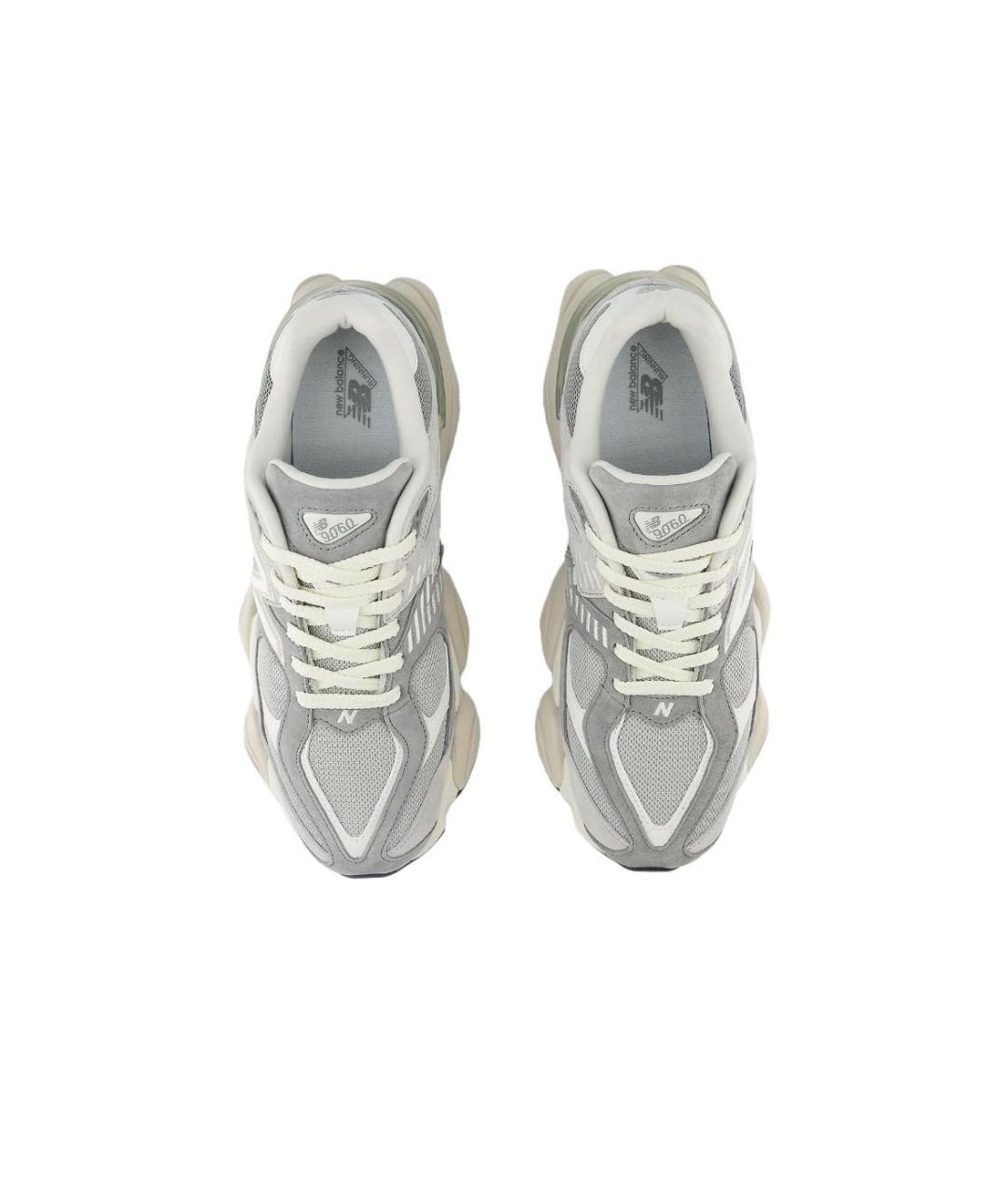 NEW BALANCE Серые замшевые кроссовки, фото 4