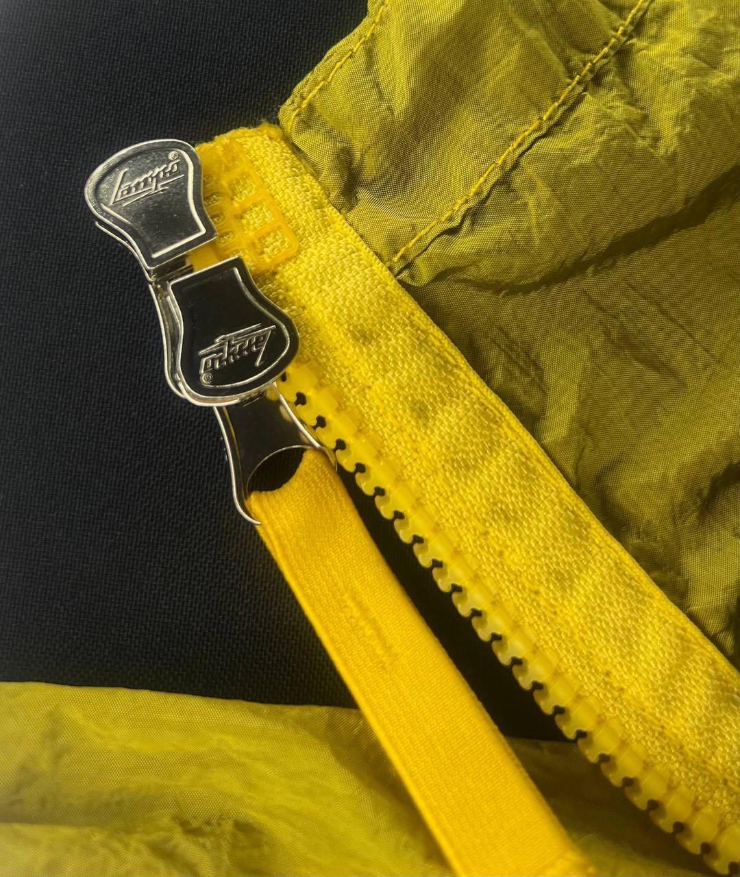 STONE ISLAND Желтая полиамидовая куртка, фото 4