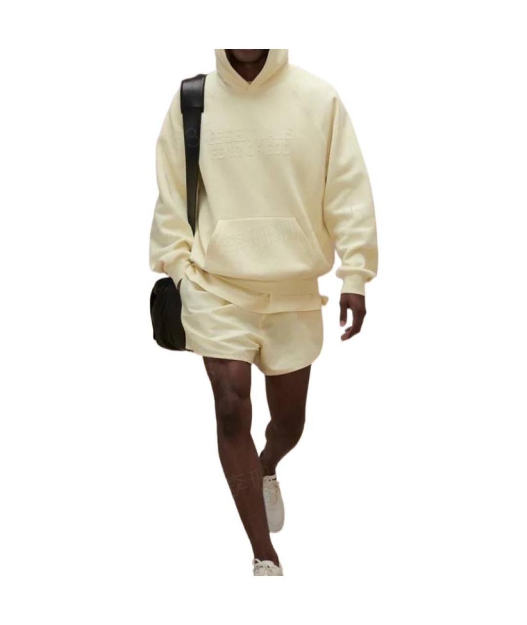 FEAR OF GOD ESSENTIALS Желтые шорты, фото 3