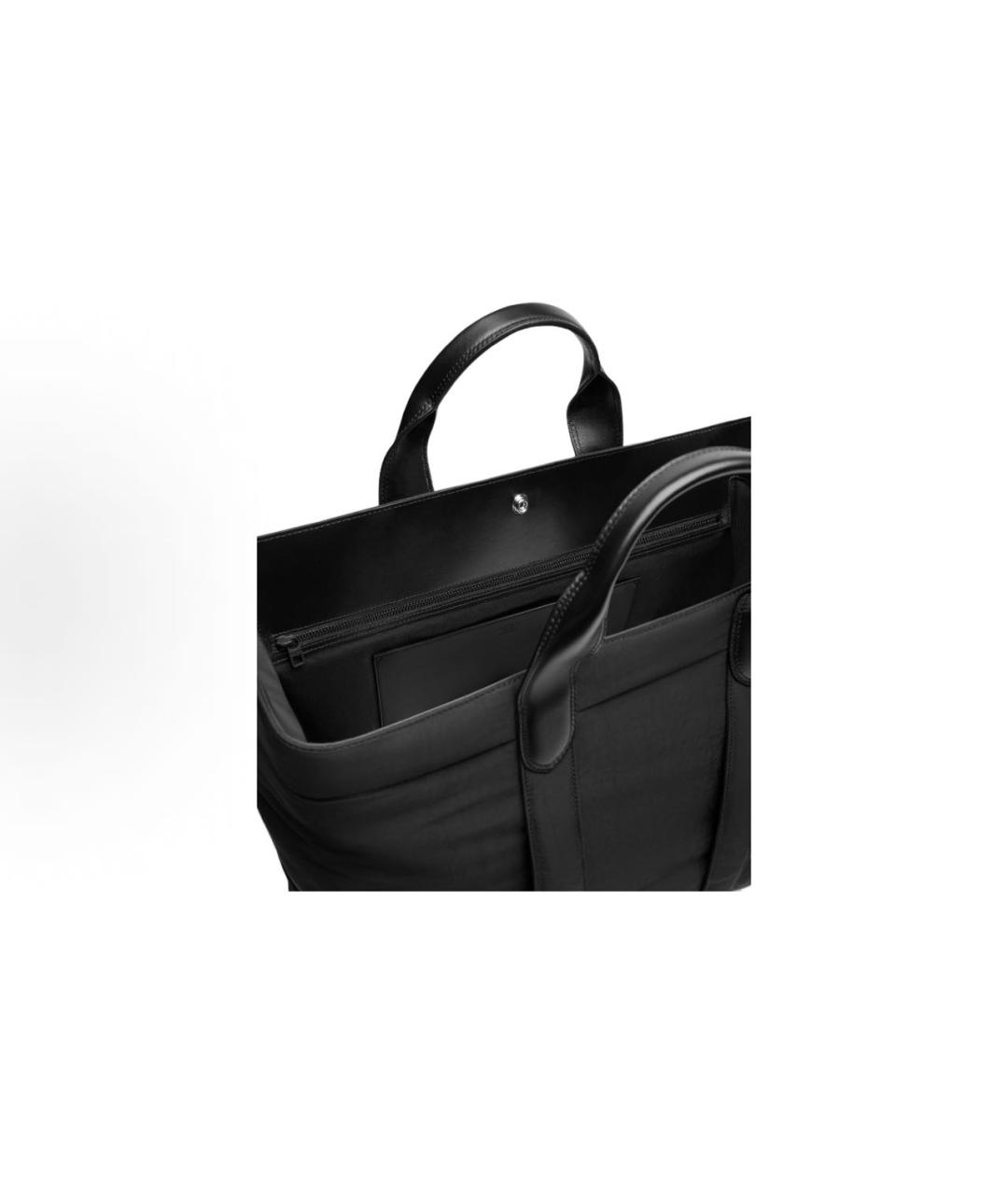 JACQUEMUS Черная сумка тоут, фото 4
