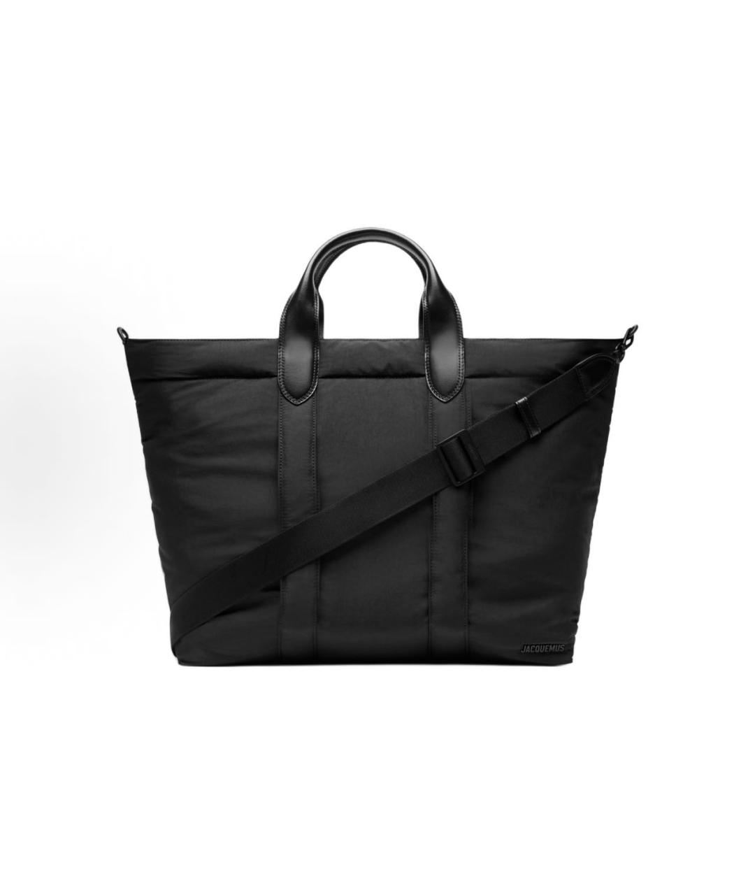 JACQUEMUS Черная сумка тоут, фото 2