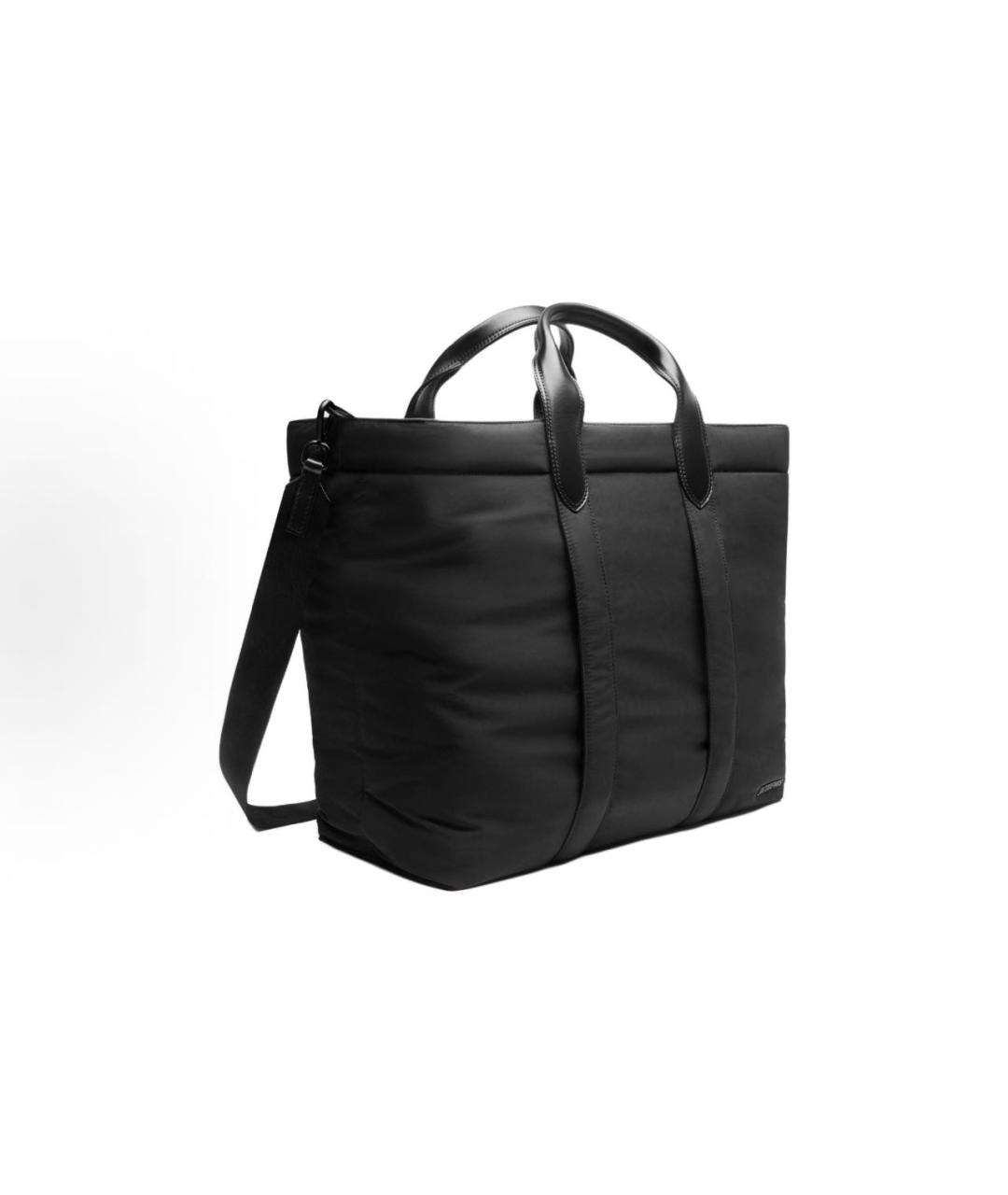 JACQUEMUS Черная сумка тоут, фото 3