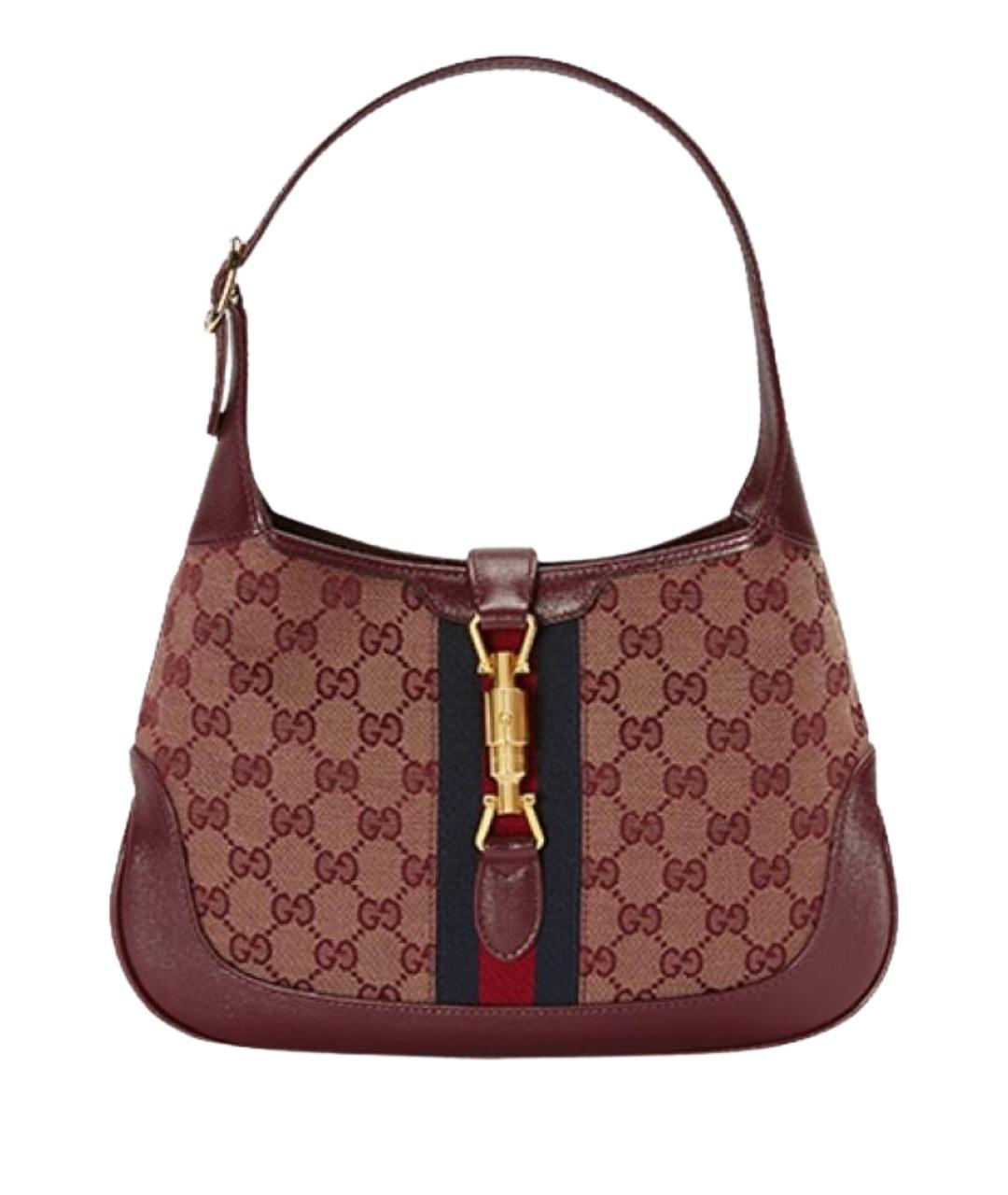 GUCCI Бордовая сумка через плечо, фото 1