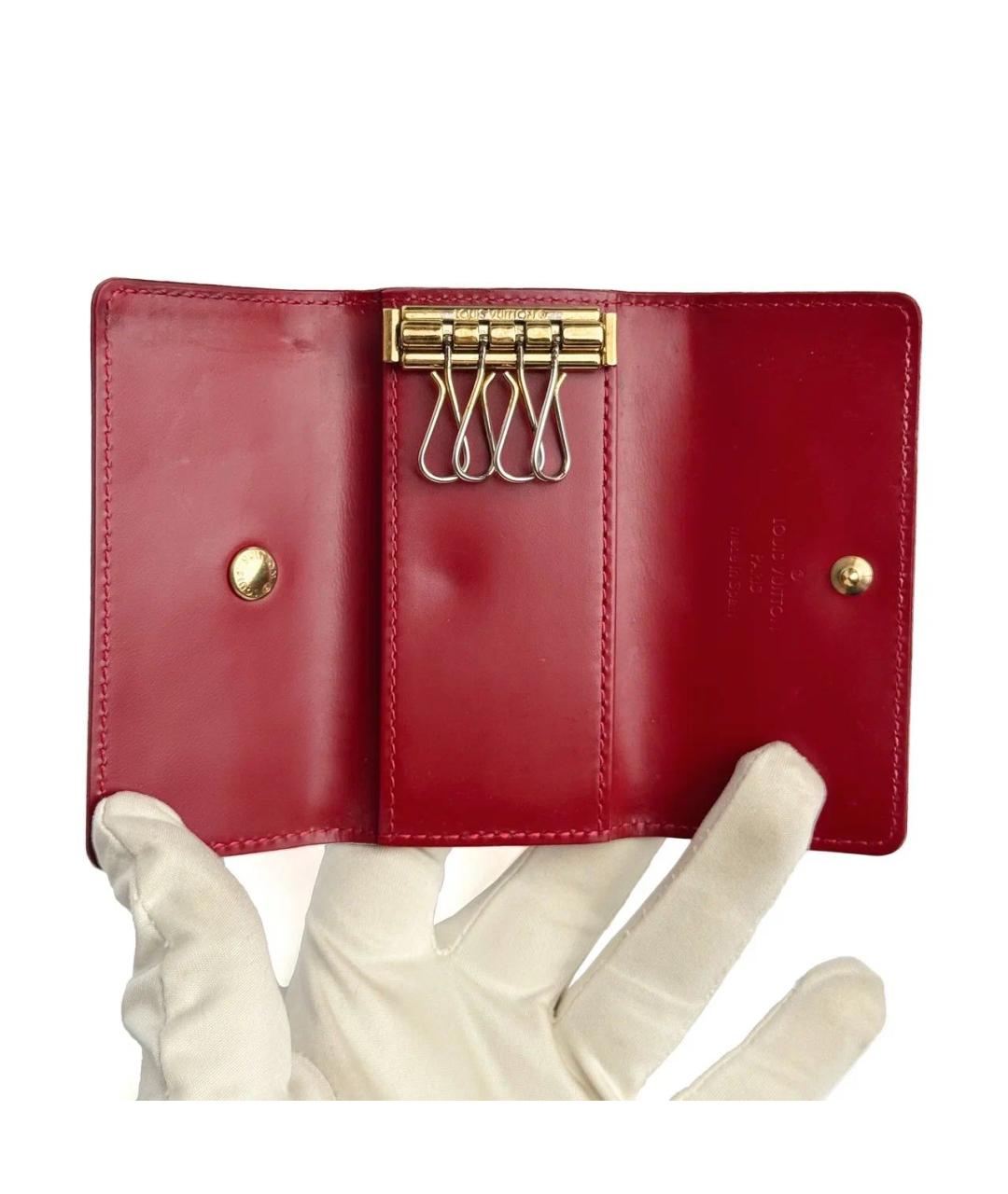 LOUIS VUITTON Красная ключница, фото 3