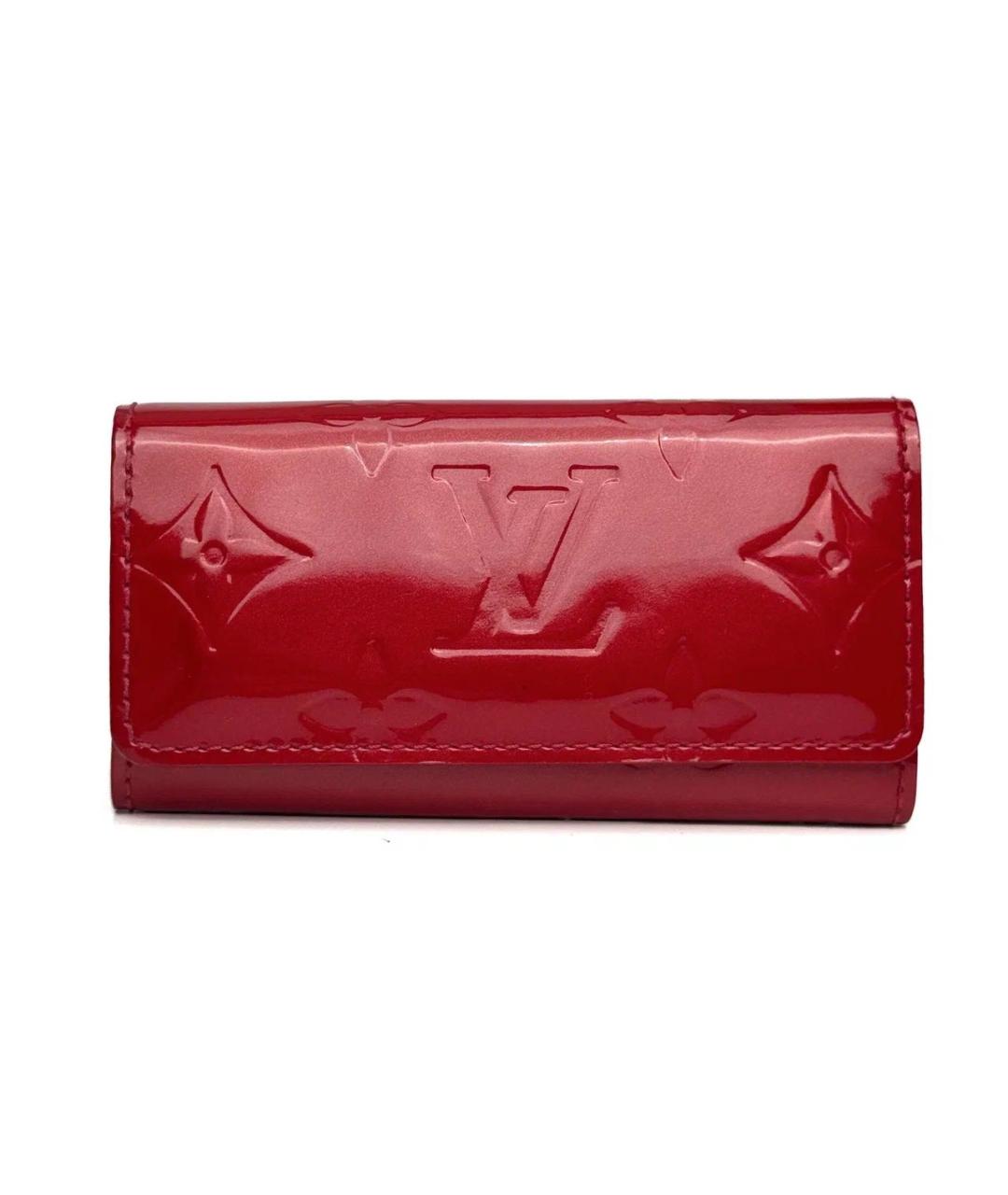 LOUIS VUITTON Красная ключница, фото 6