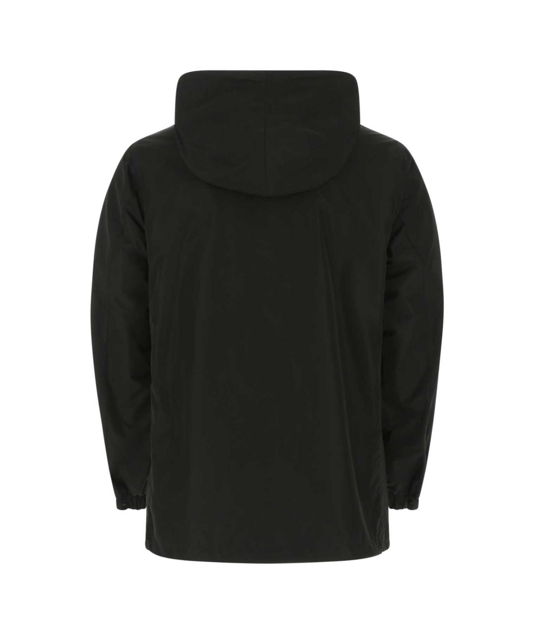 BURBERRY Черная полиэстеровая куртка, фото 2