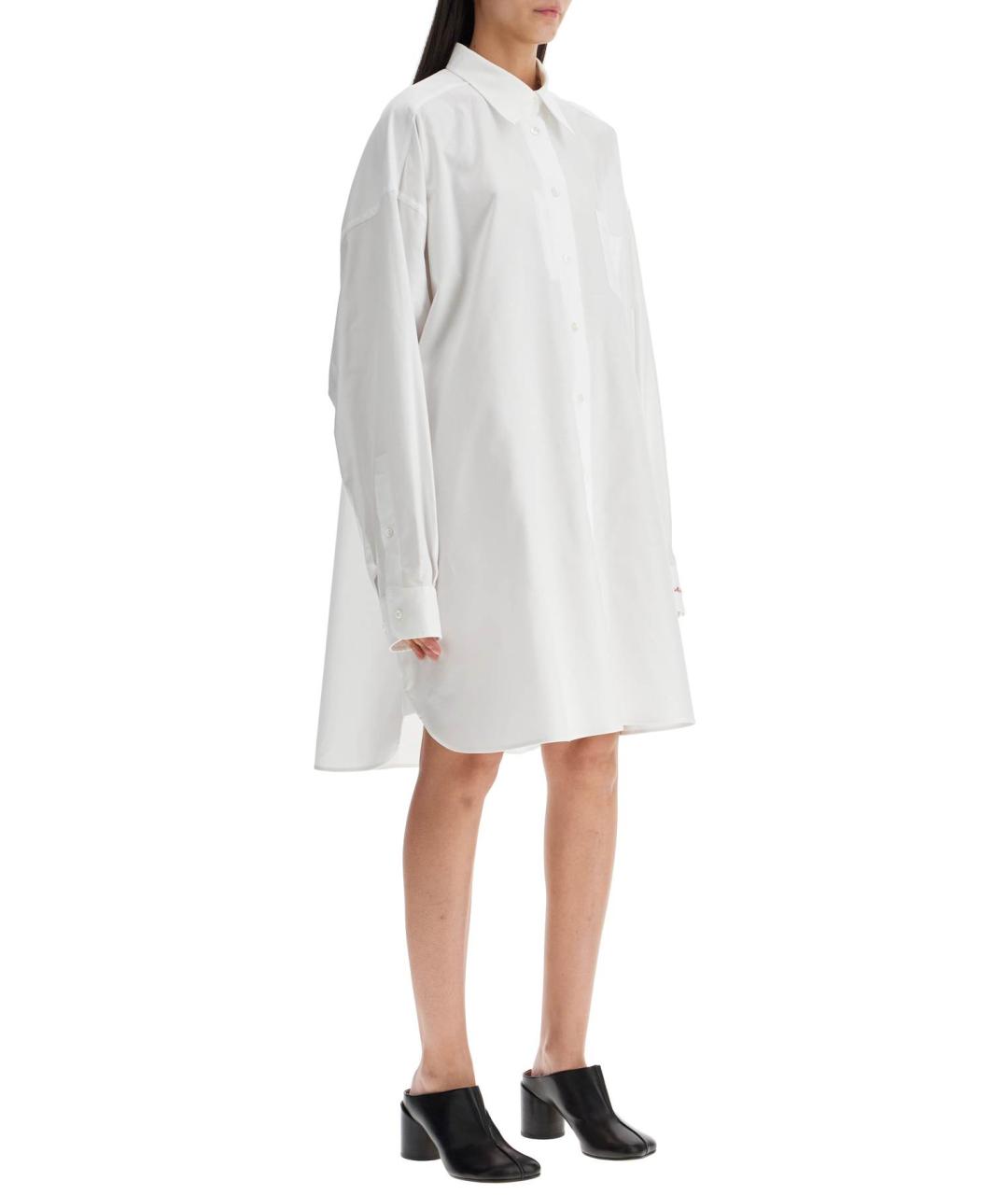 MAISON MARGIELA Белая хлопковая рубашка, фото 2