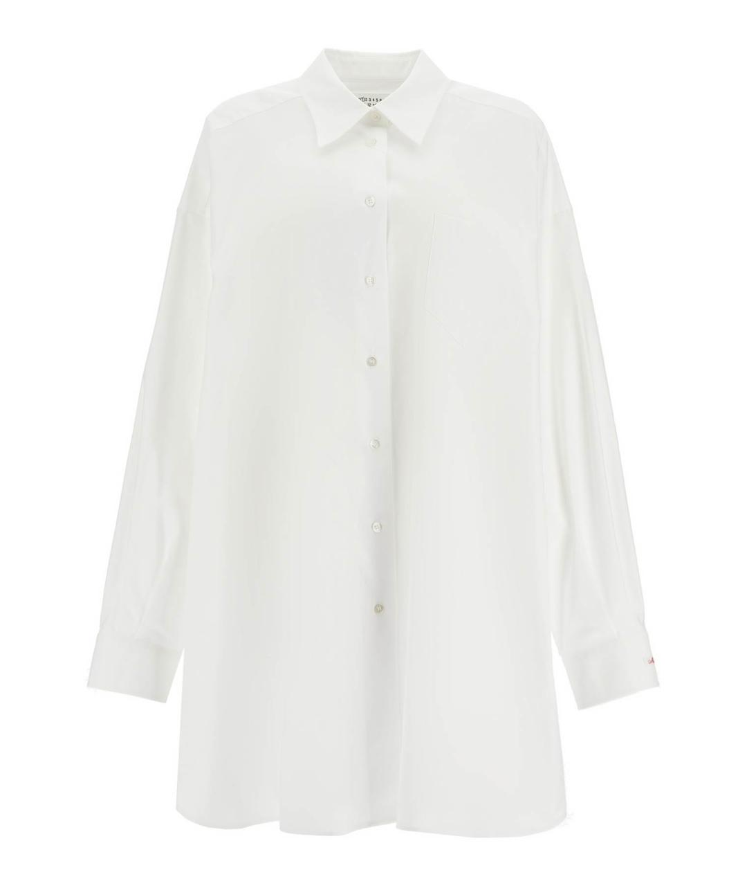 MAISON MARGIELA Белая хлопковая рубашка, фото 1