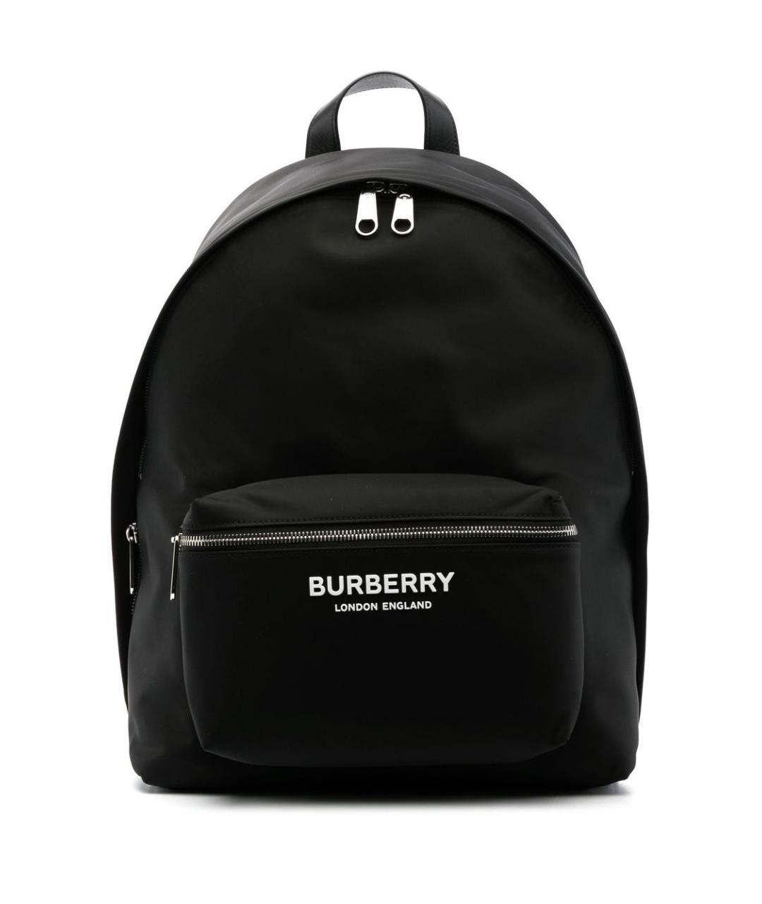 BURBERRY Черный синтетический рюкзак, фото 1
