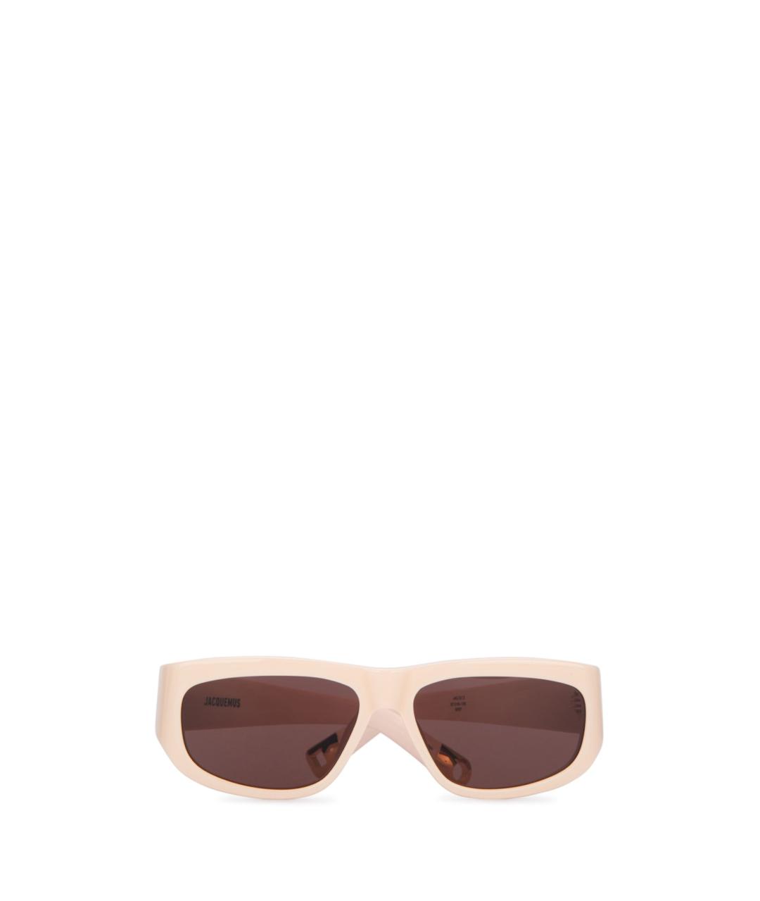JACQUEMUS Розовые солнцезащитные очки, фото 2