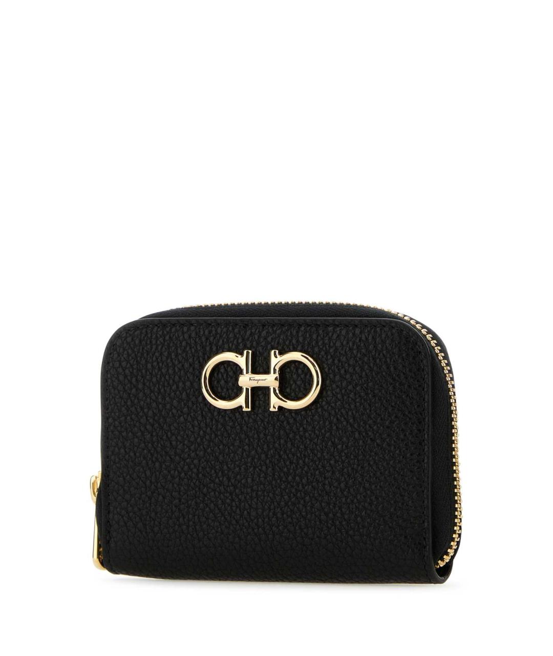 FERRAGAMO Черный кошелек, фото 2