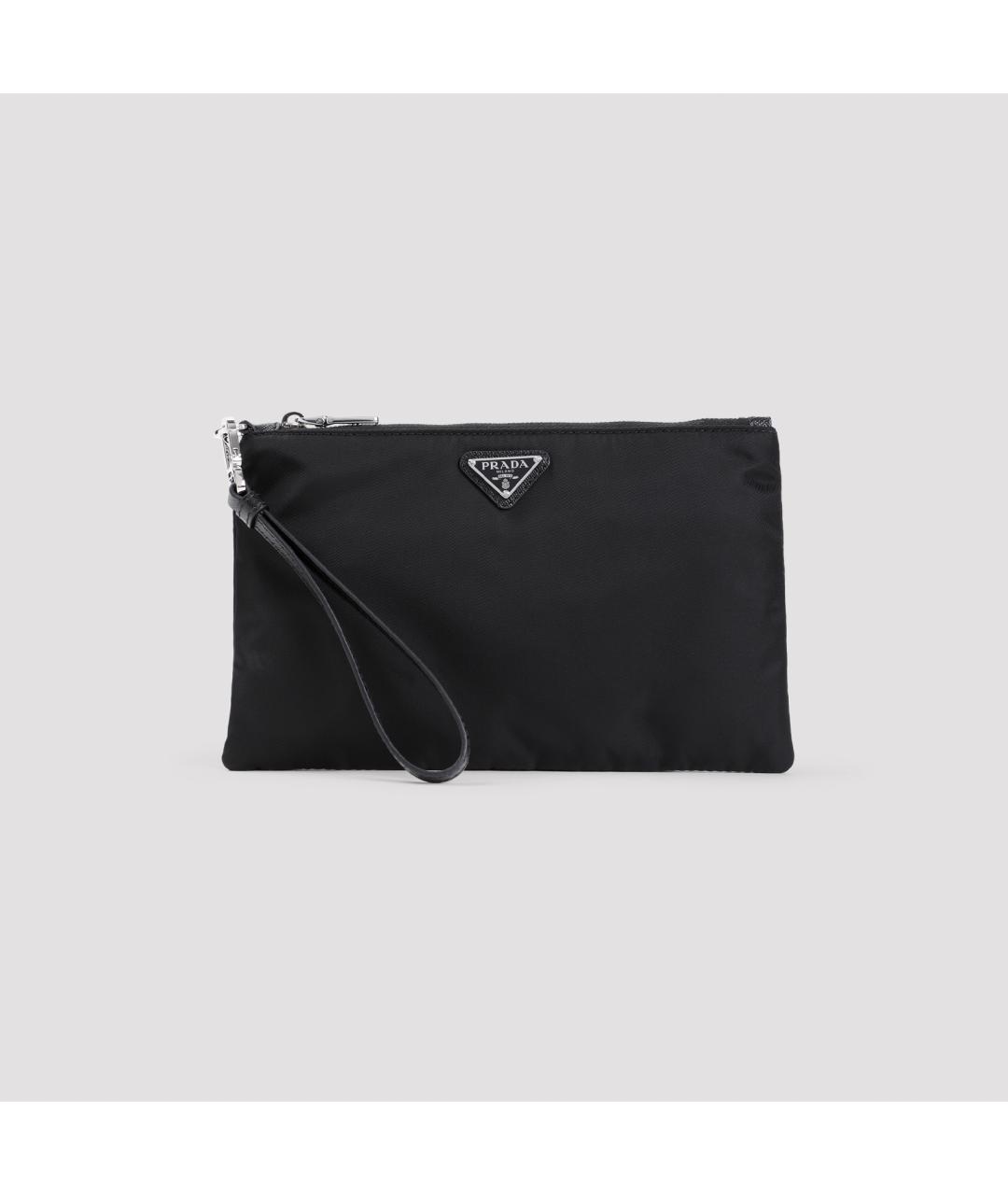 PRADA Черная синтетическая папка для документов, фото 2