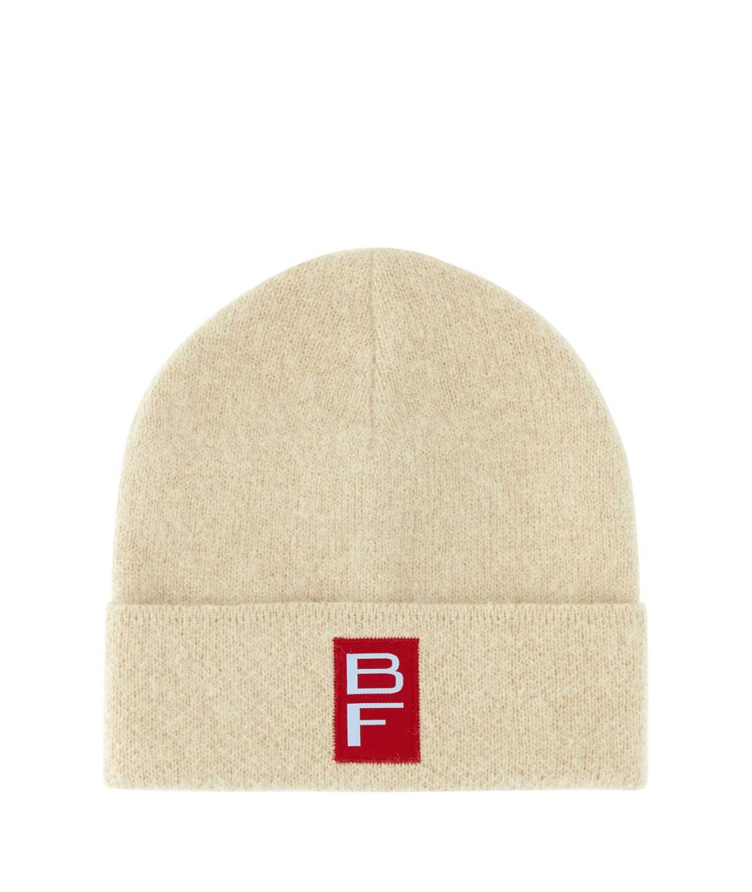 BY FAR Бежевая шерстяная шапка, фото 1