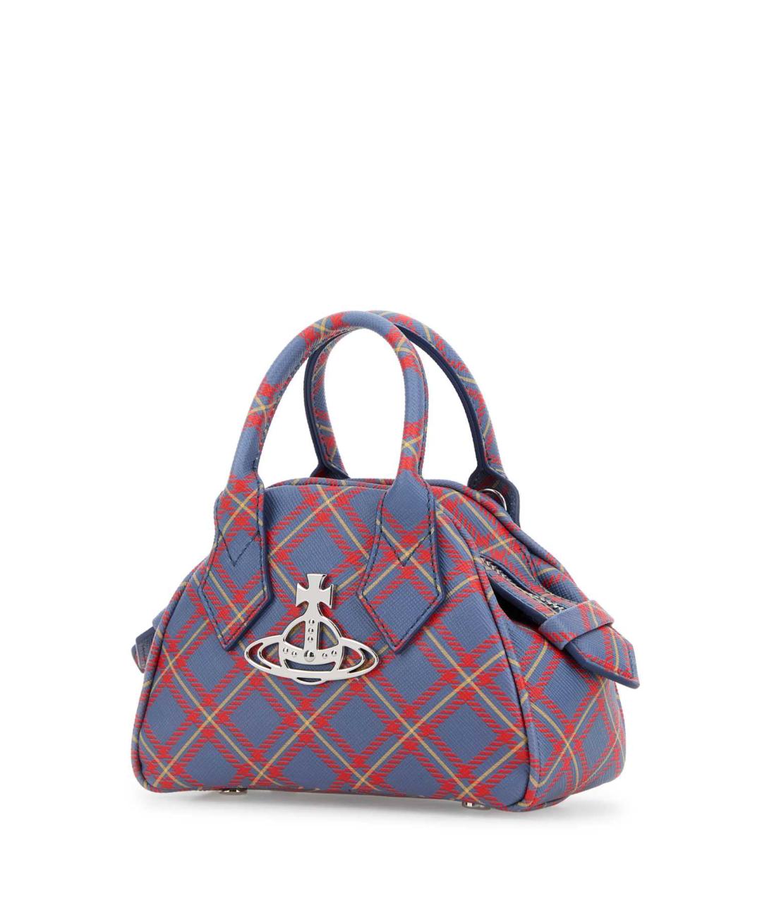 VIVIENNE WESTWOOD Мульти кожаная сумка с короткими ручками, фото 2