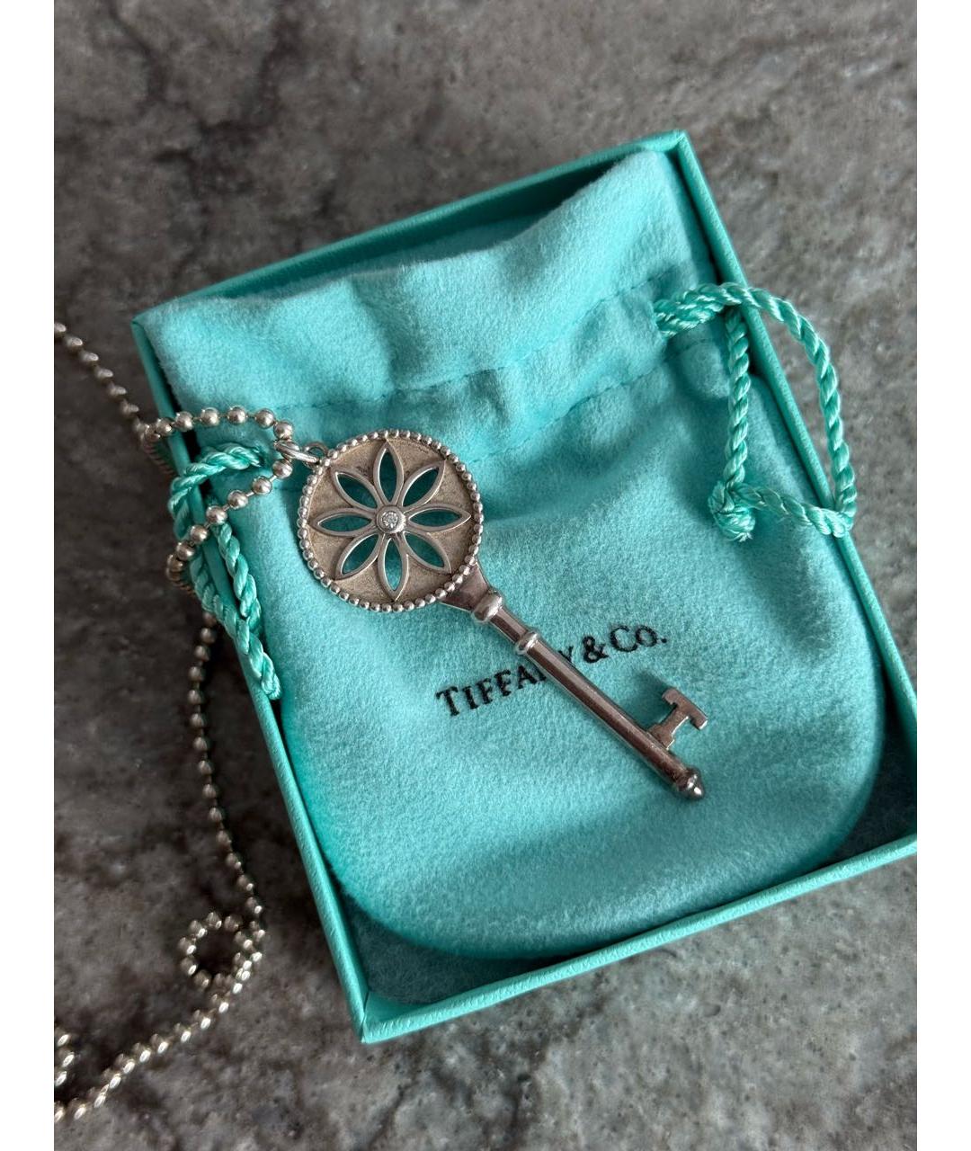 TIFFANY&CO Серебряная серебряная подвеска, фото 3