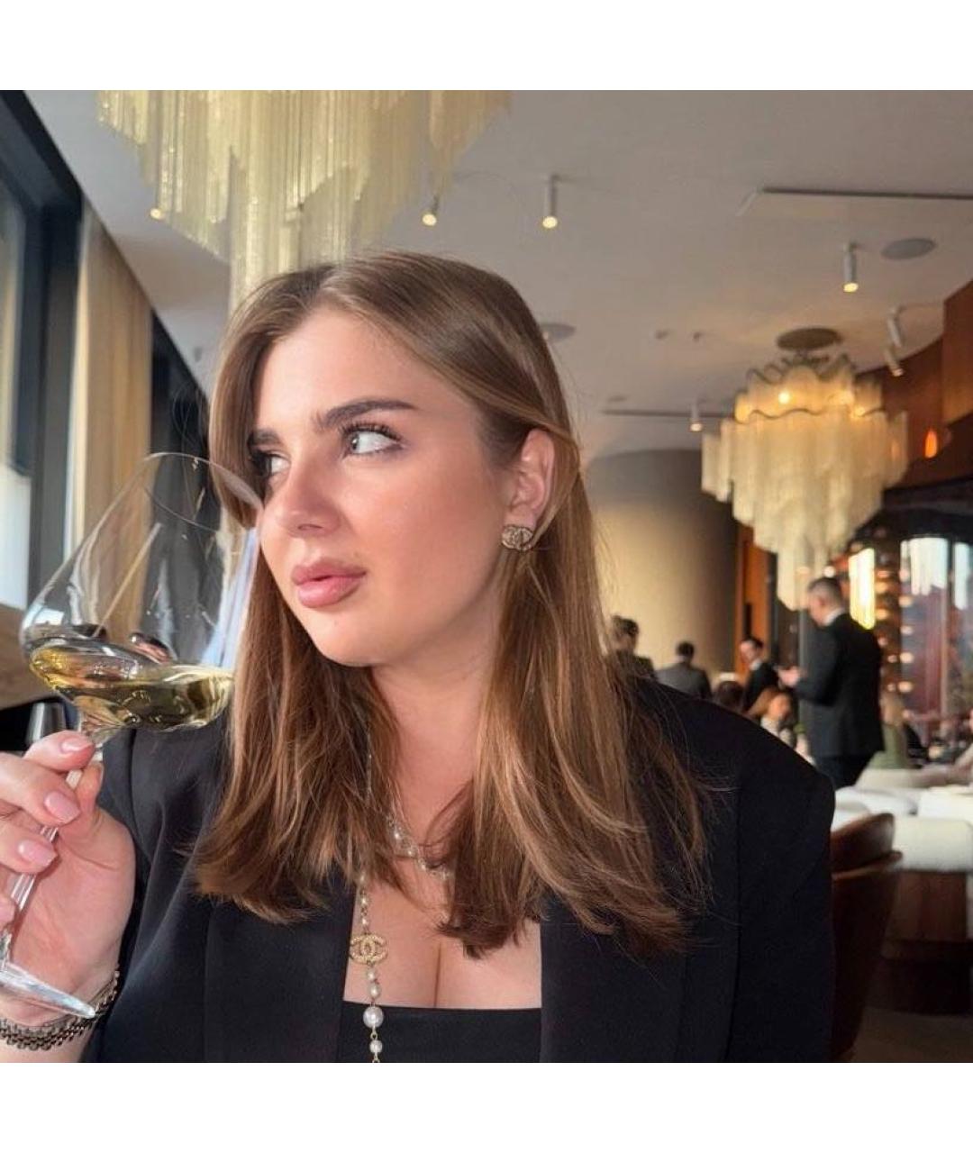 CHANEL Металлические серьги, фото 4