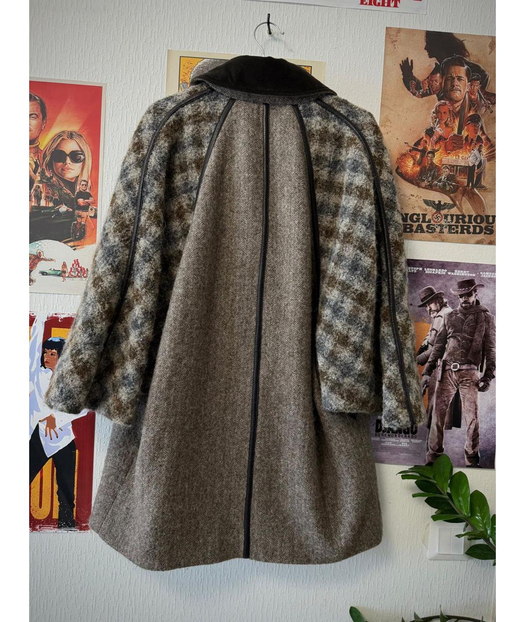 ETRO Серое ацетатное пальто, фото 2
