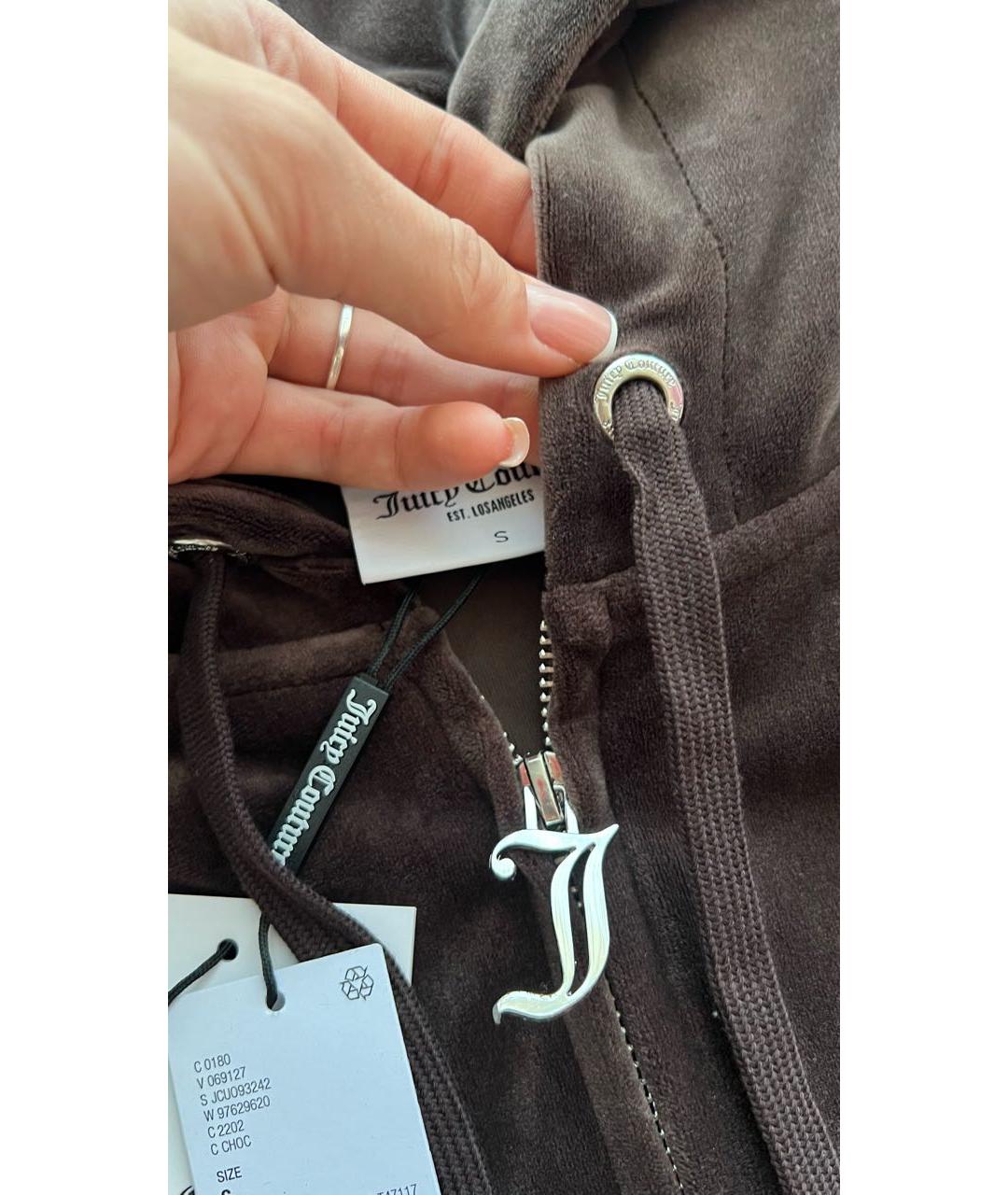 JUICY COUTURE Коричневый полиэстеровый спортивные костюмы, фото 7