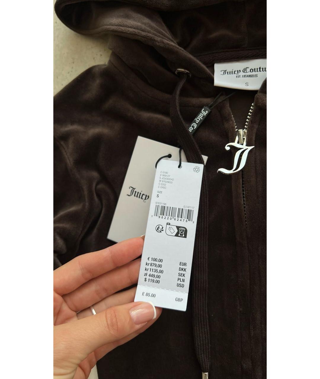 JUICY COUTURE Коричневый полиэстеровый спортивные костюмы, фото 6