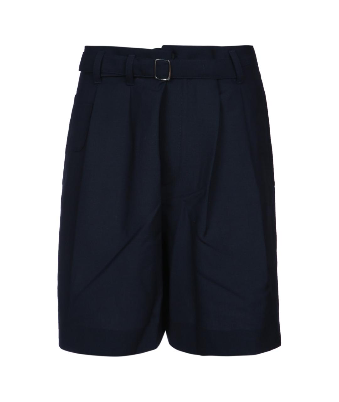 JACQUEMUS Синие шерстяные шорты, фото 1