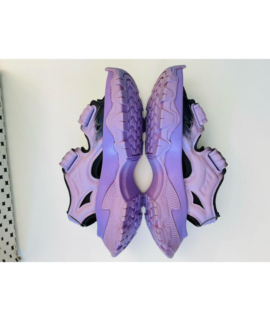 ADIDAS BY STELLA MCCARTNEY Фиолетовые сандалии из искусственной кожи, фото 4