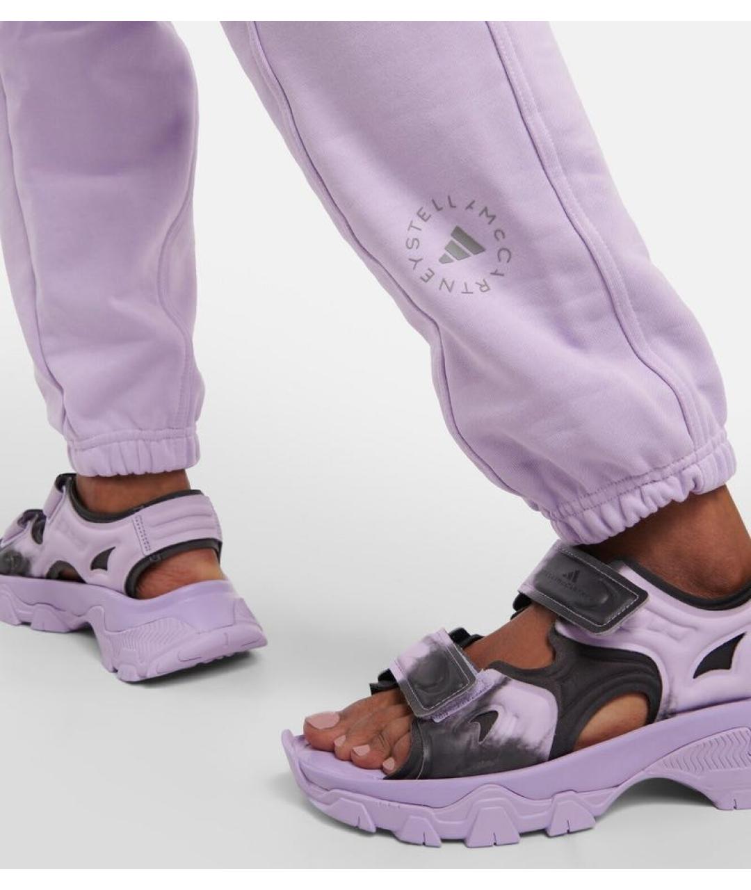 ADIDAS BY STELLA MCCARTNEY Фиолетовые сандалии из искусственной кожи, фото 5