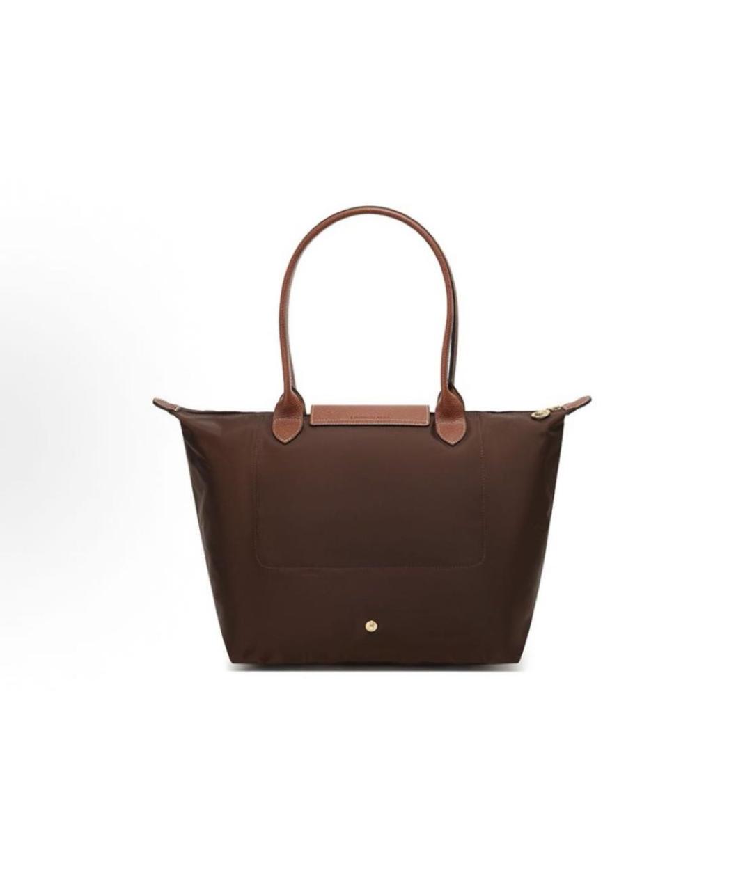 LONGCHAMP Коричневая сумка тоут, фото 3