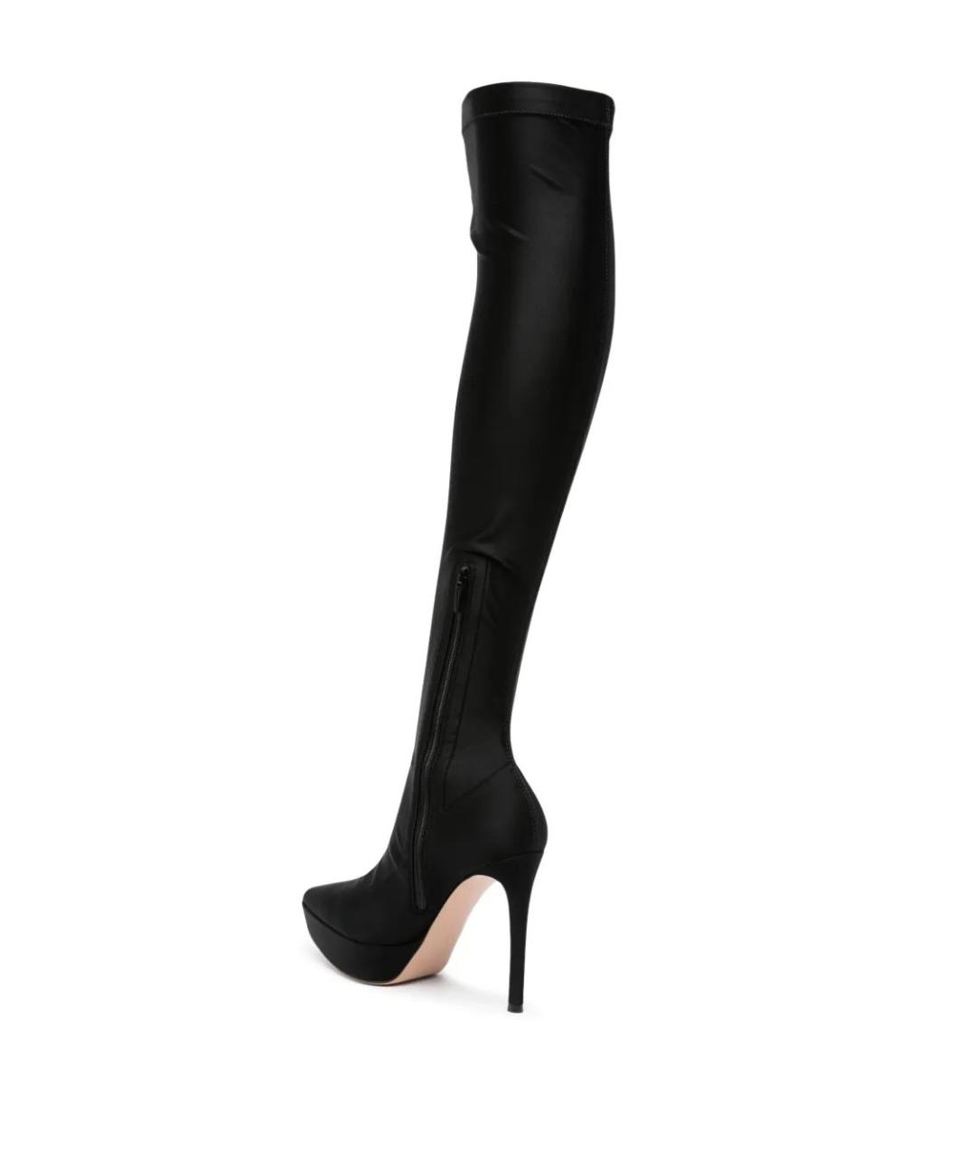 GIANVITO ROSSI Черные ботфорты, фото 3