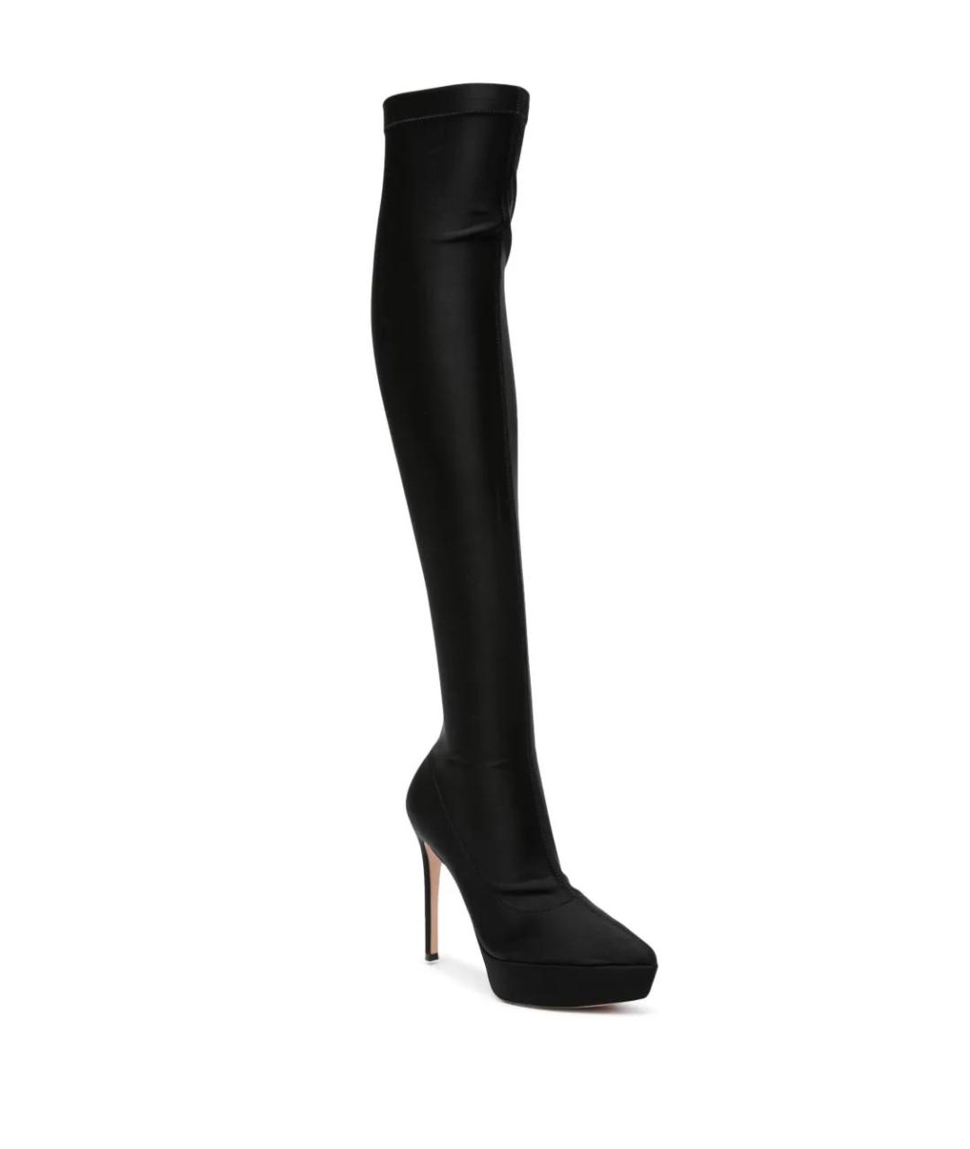 GIANVITO ROSSI Черные ботфорты, фото 2