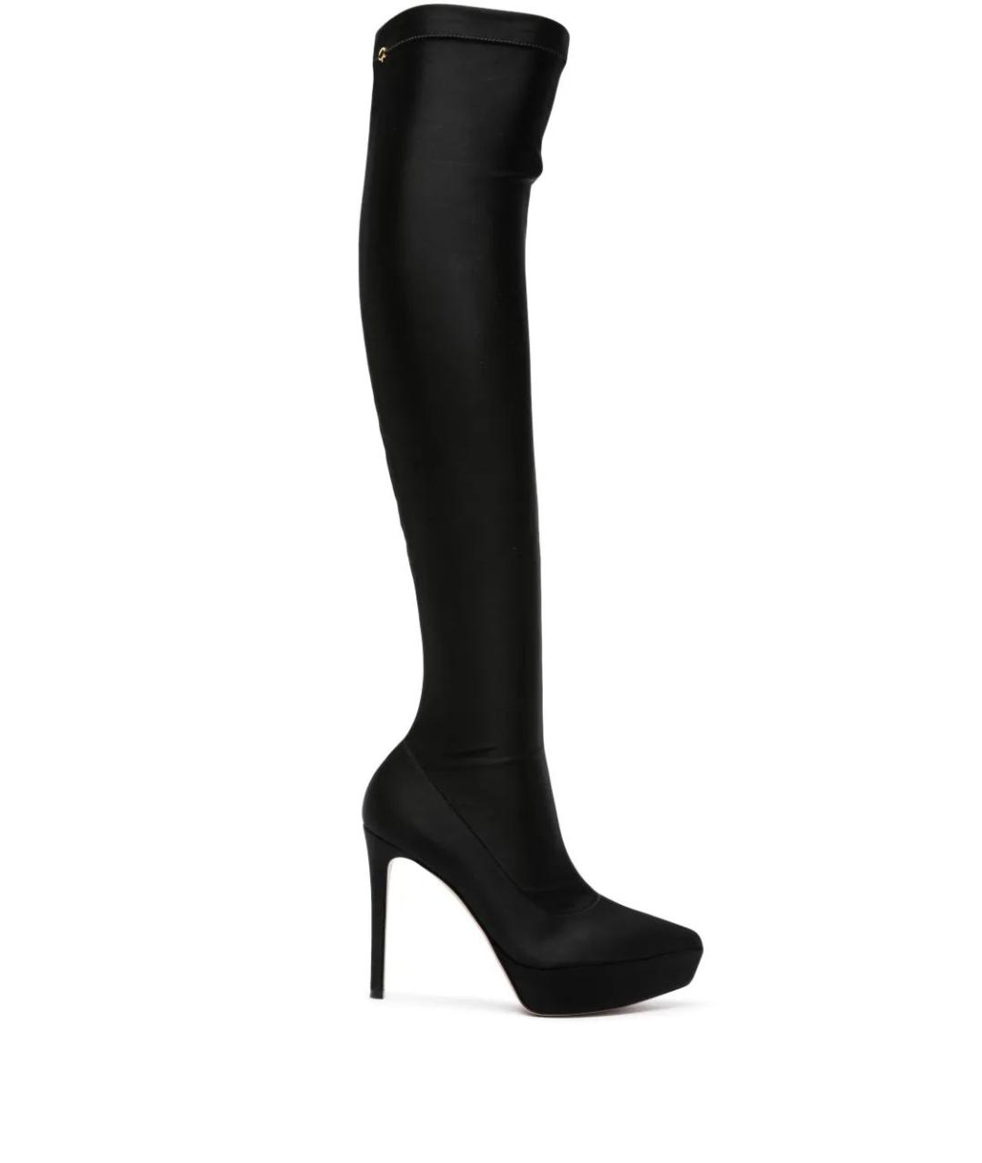 GIANVITO ROSSI Черные ботфорты, фото 1