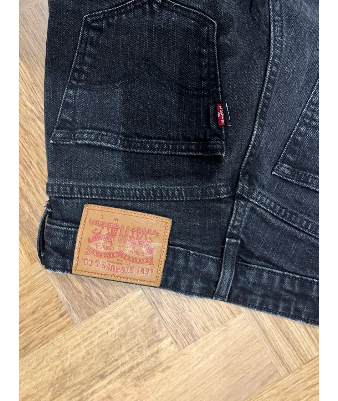 VETEMENTS Черные хлопковые джинсы слим, фото 3
