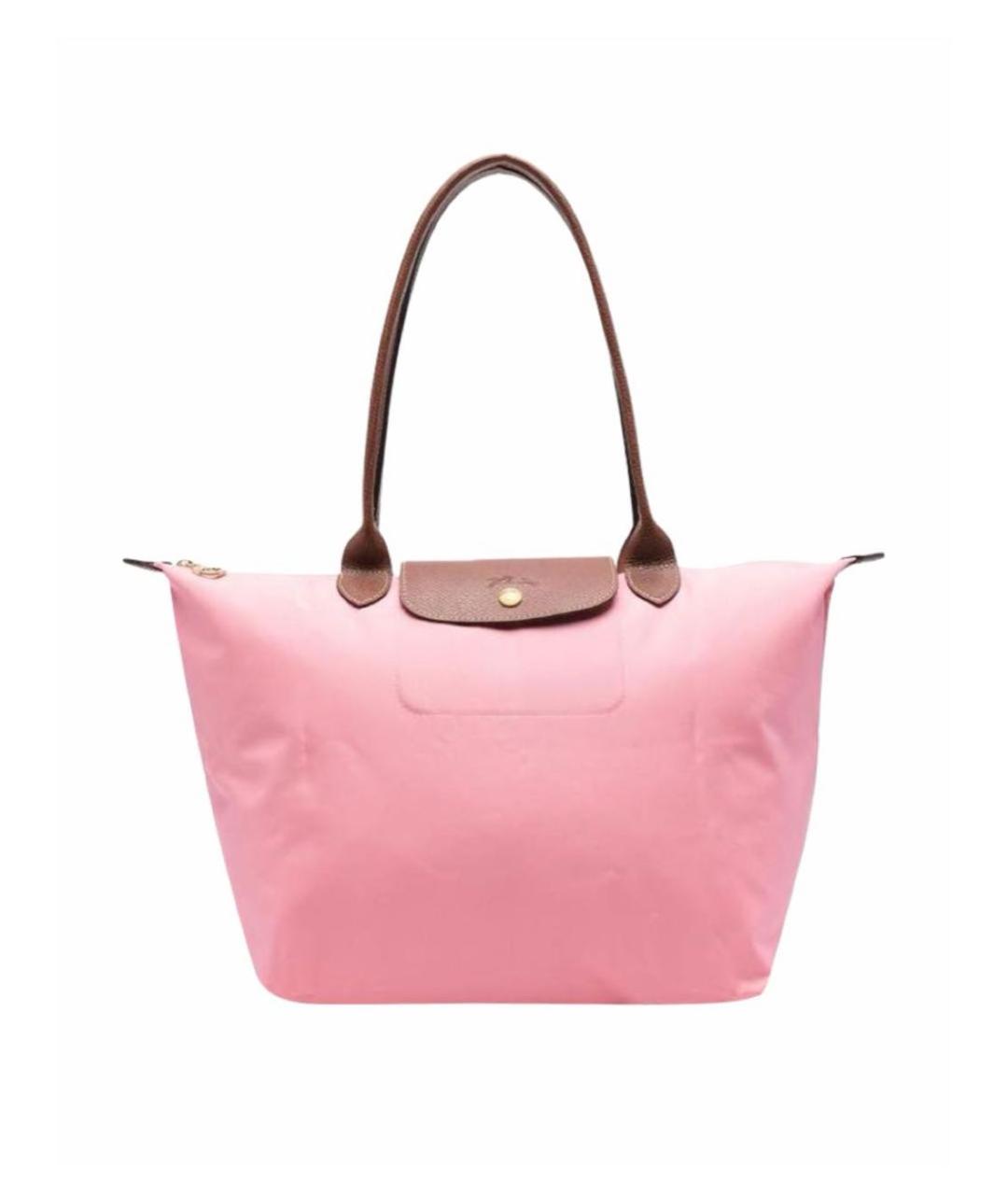 LONGCHAMP Розовая сумка тоут, фото 1