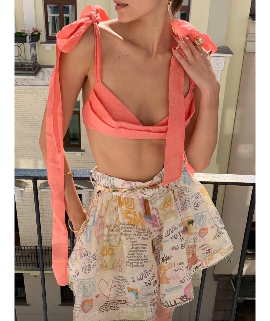 ZIMMERMANN Коралловый бюстгалтеры, фото 6