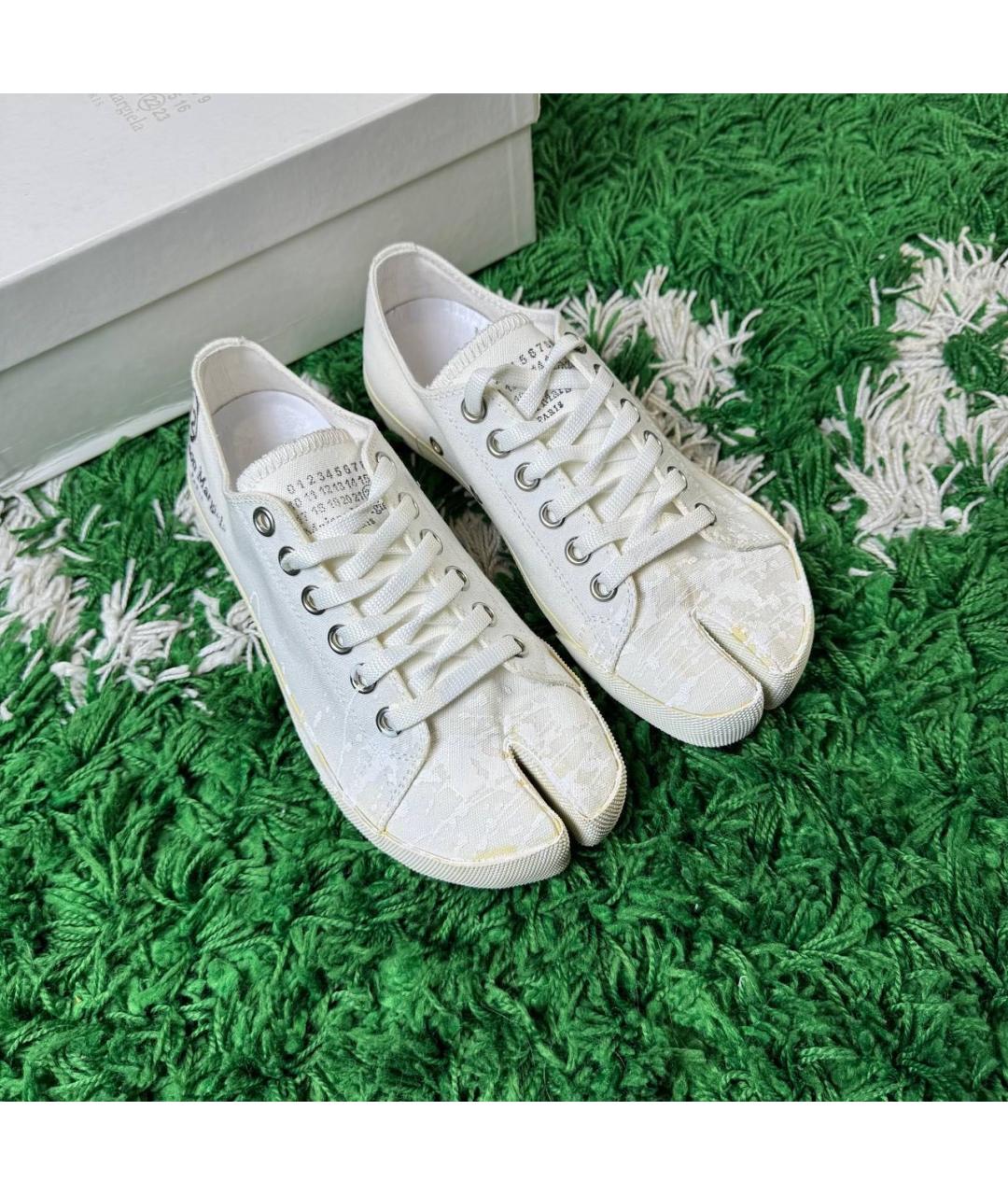 MAISON MARGIELA Белые кеды, фото 3