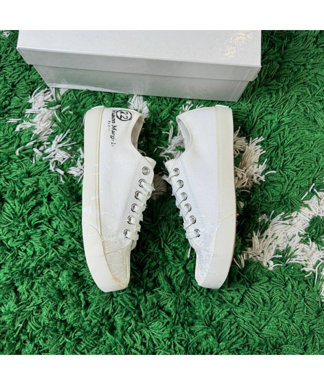 MAISON MARGIELA Белые кеды, фото 5