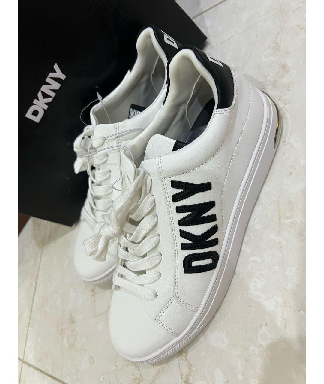 DKNY Белые кроссовки, фото 4
