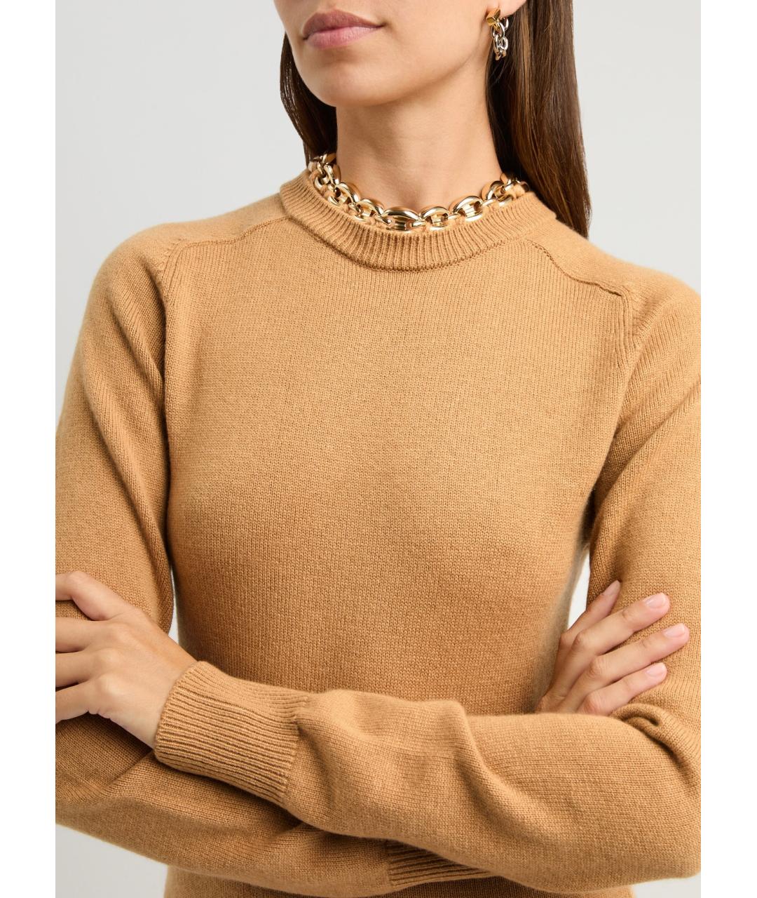 PACO RABANNE Бежевое повседневное платье, фото 3