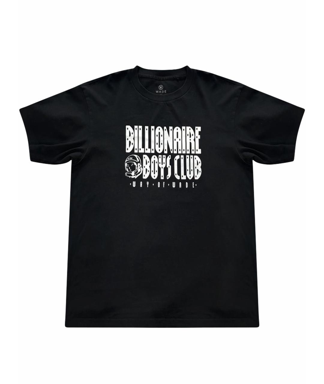BILLIONAIRE BOYS CLUB Черная хлопковая футболка, фото 1