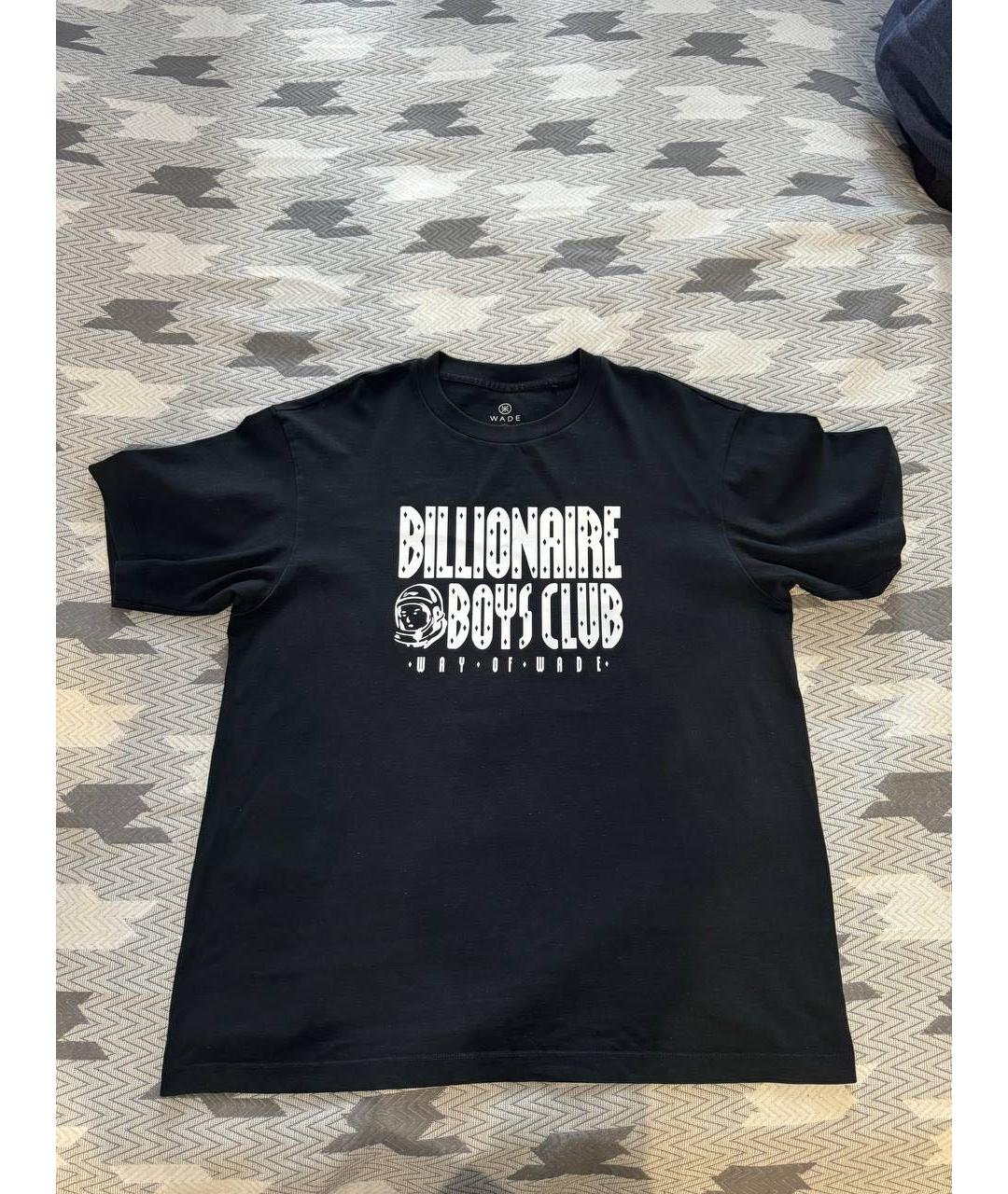 BILLIONAIRE BOYS CLUB Черная хлопковая футболка, фото 5