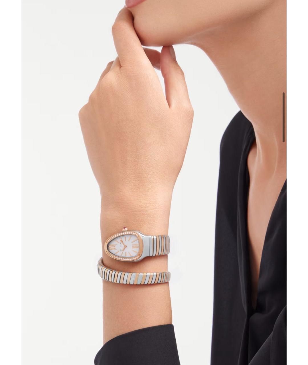 BVLGARI Часы из розового золота, фото 2