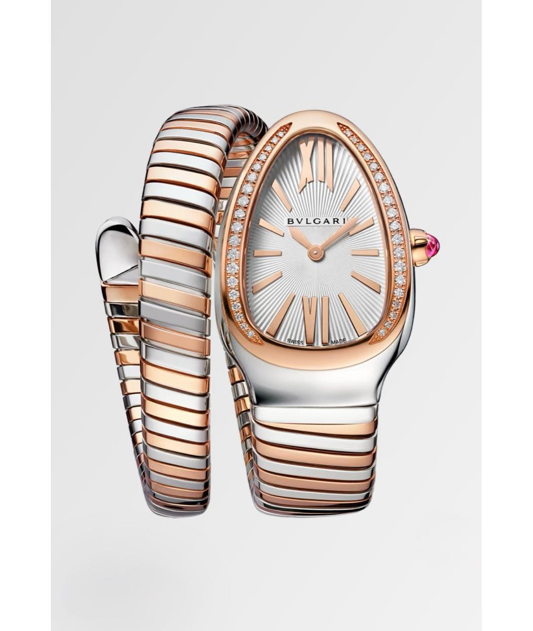 BVLGARI Часы из розового золота, фото 3