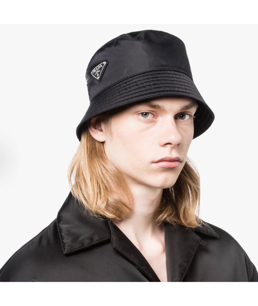 PRADA Черная панама, фото 3