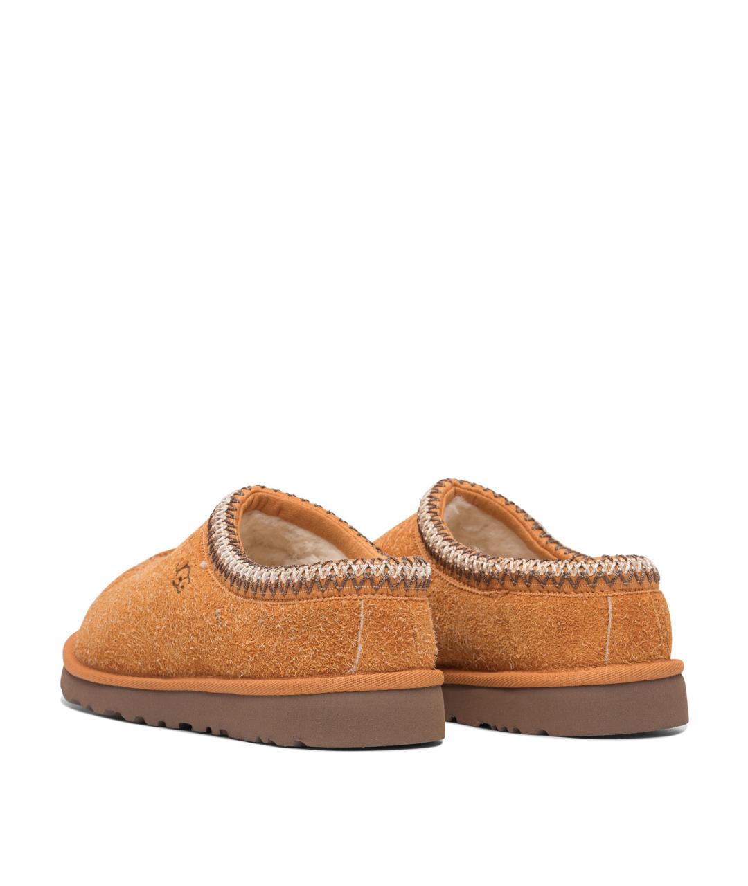 UGG AUSTRALIA Бежевые кожаные лоферы, фото 4