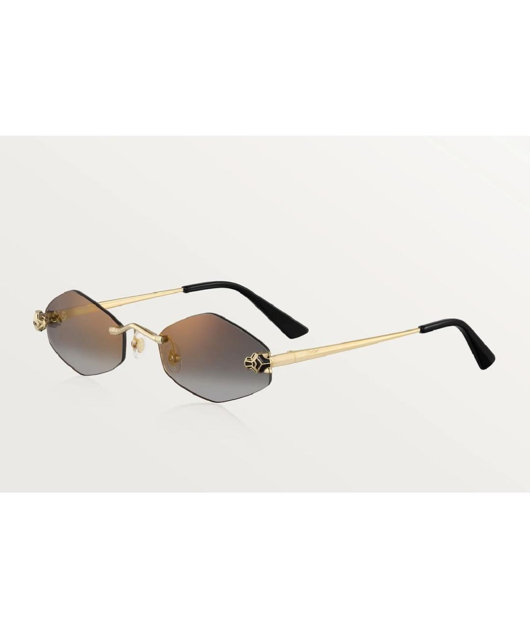 CARTIER Черные солнцезащитные очки, фото 6
