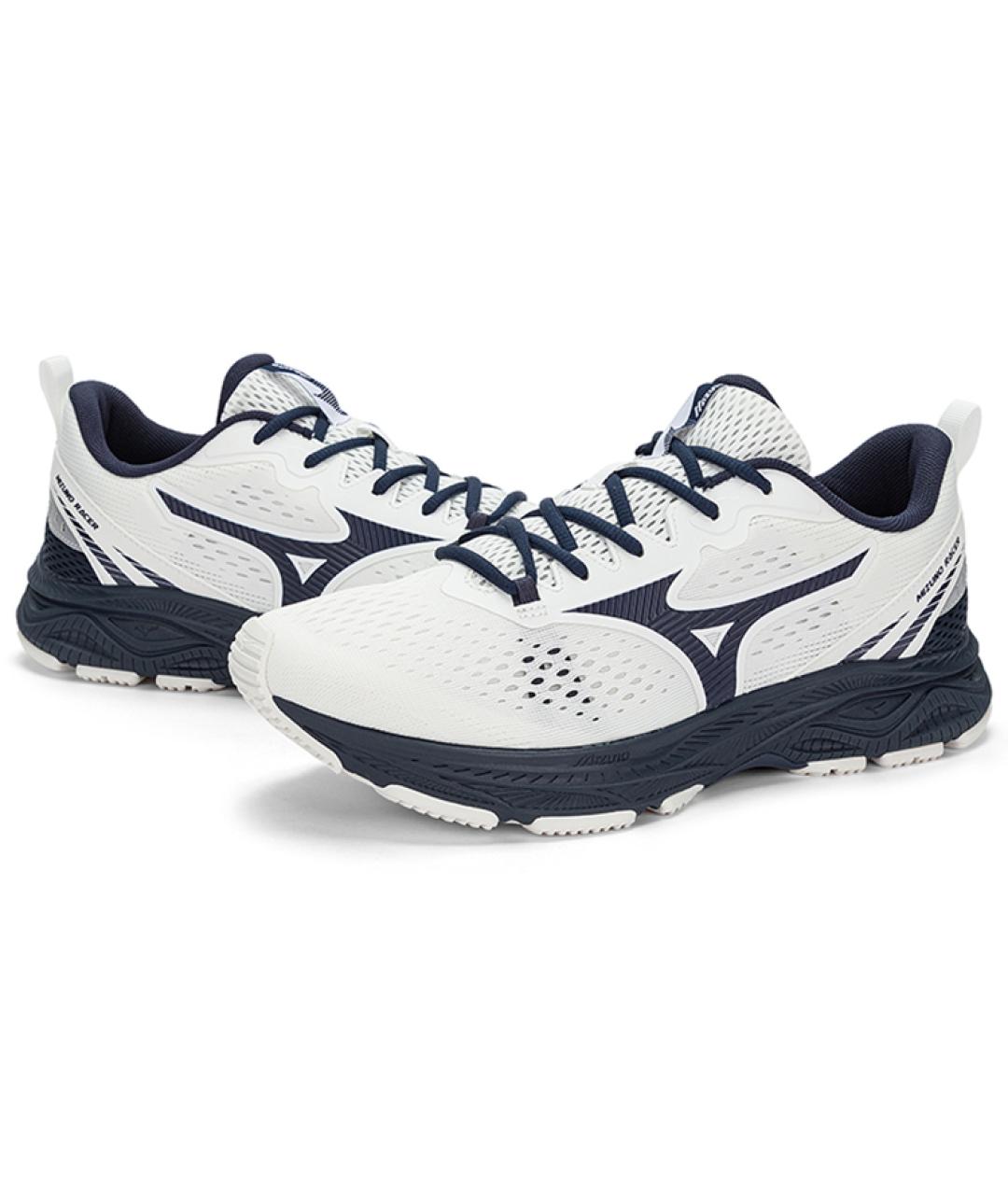 MIZUNO Белые кожаные кроссовки, фото 4