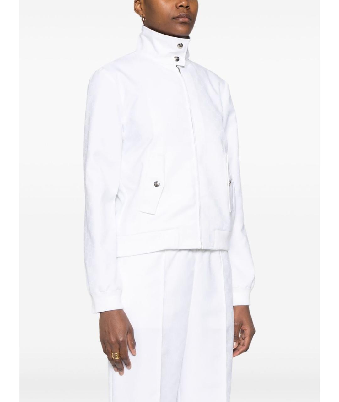 GUCCI Белая полиэстеровая куртка, фото 5