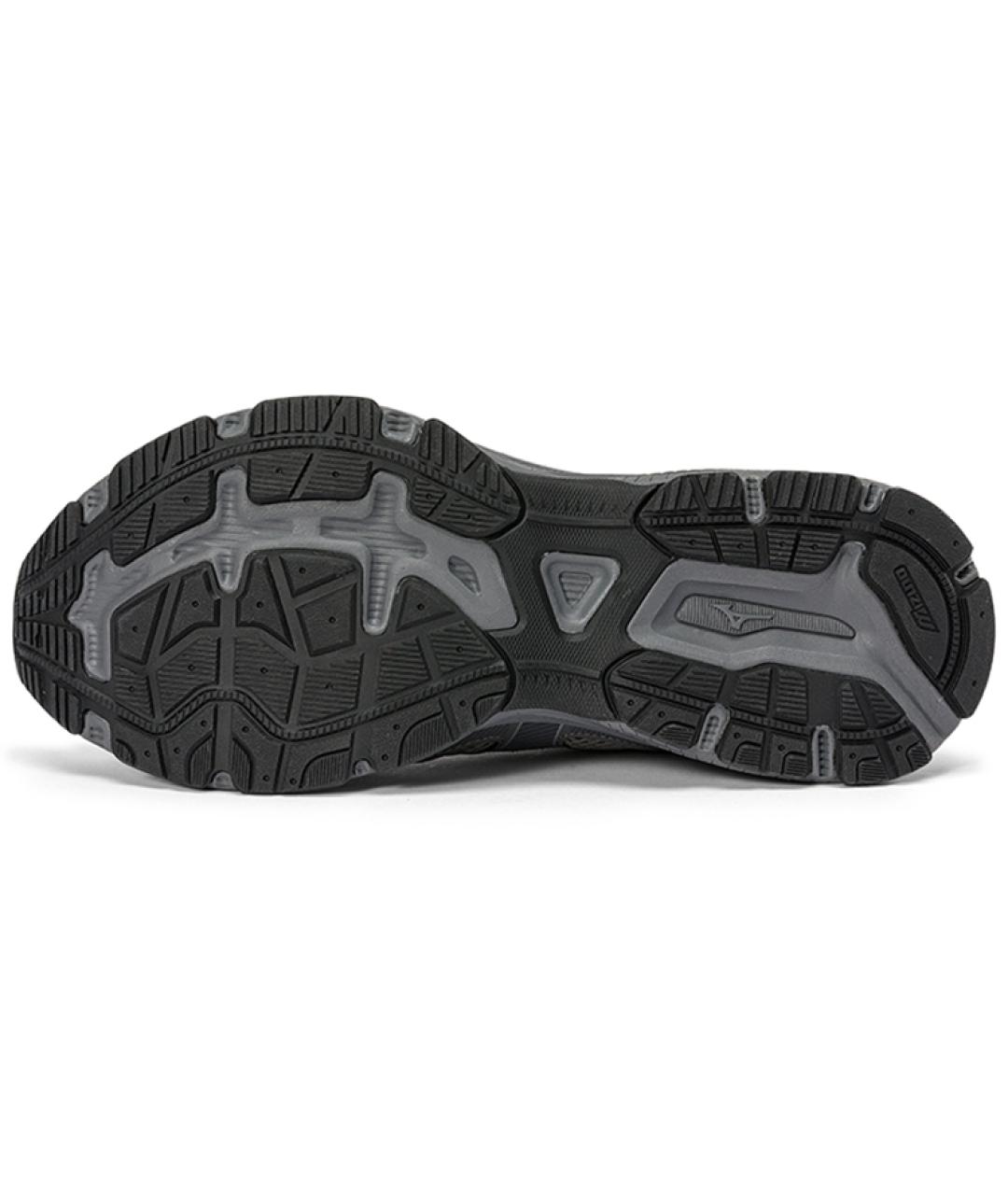 MIZUNO Серые кожаные кроссовки, фото 6