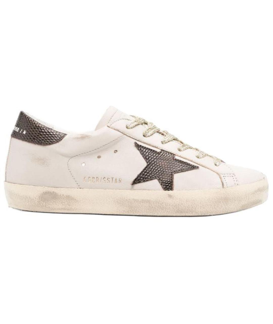 GOLDEN GOOSE DELUXE BRAND Белые кеды, фото 1